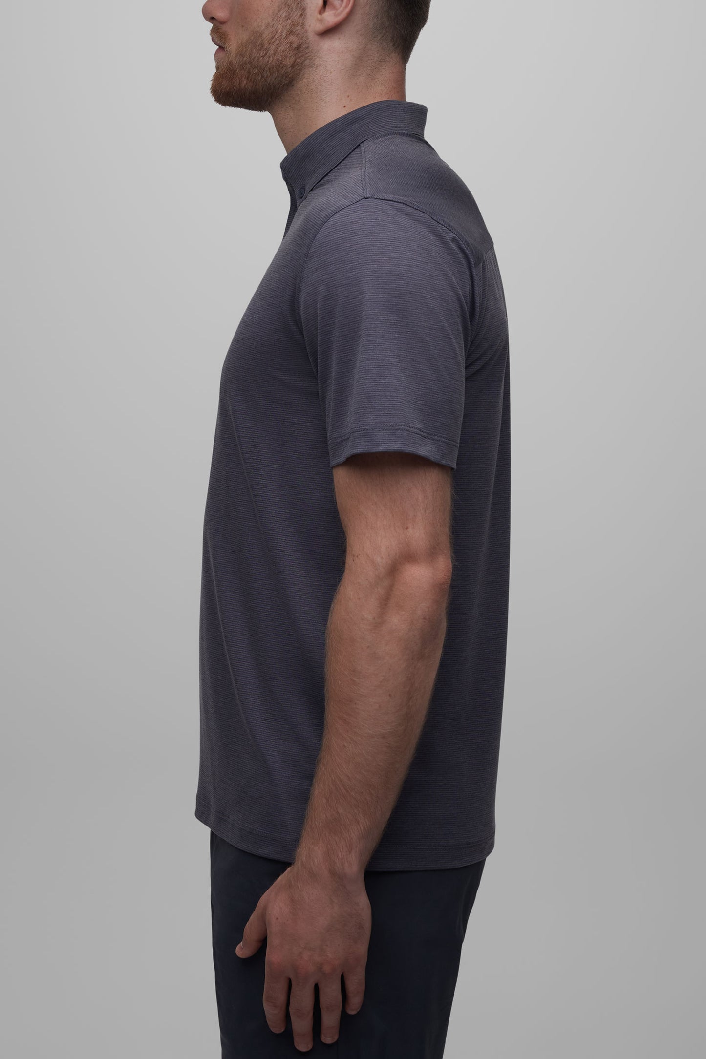 Polo technique en lyocell - Homme && NOIR MIXTE