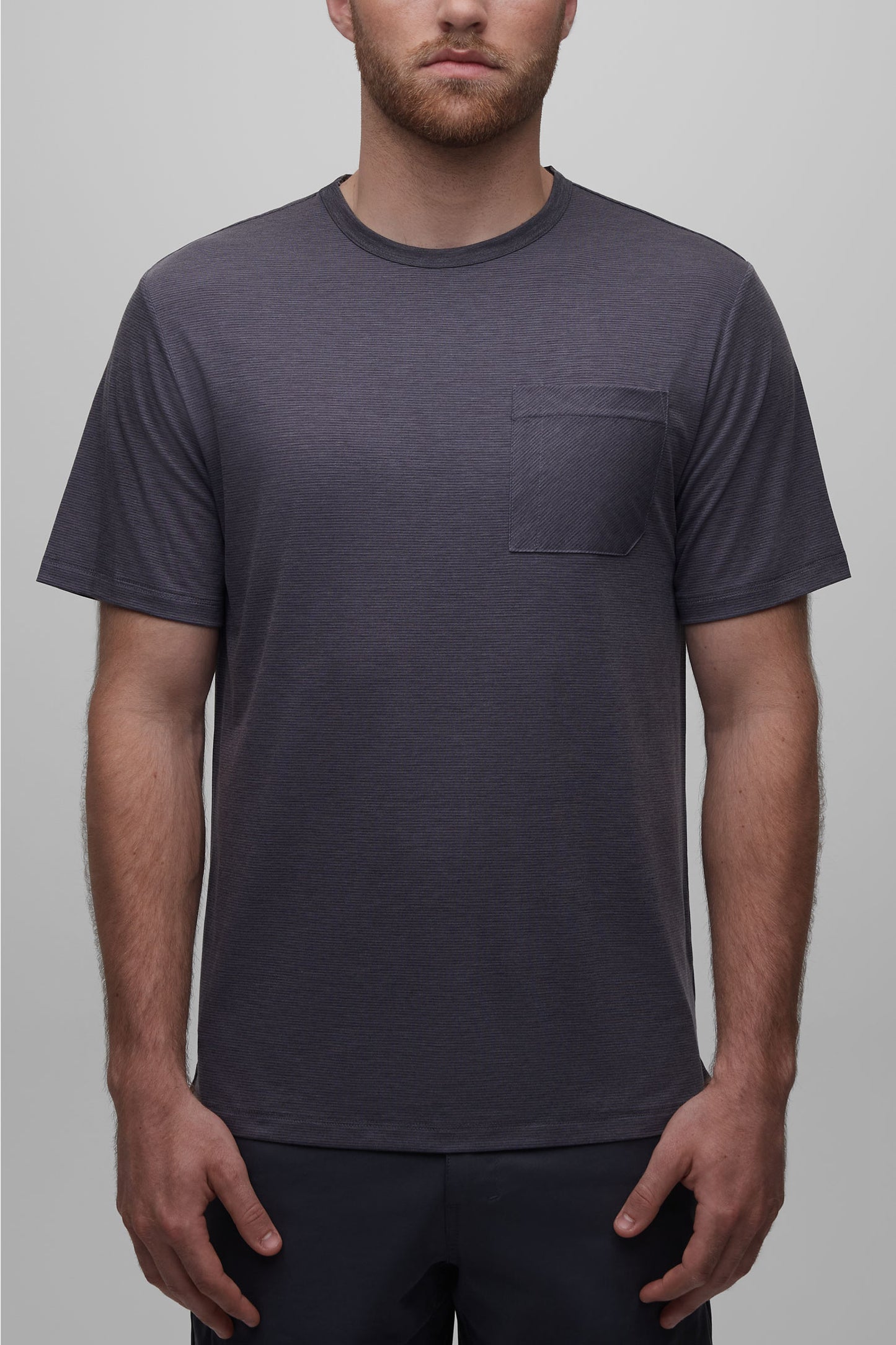 T-shirt respirant en lyocell - Homme && NOIR MIXTE