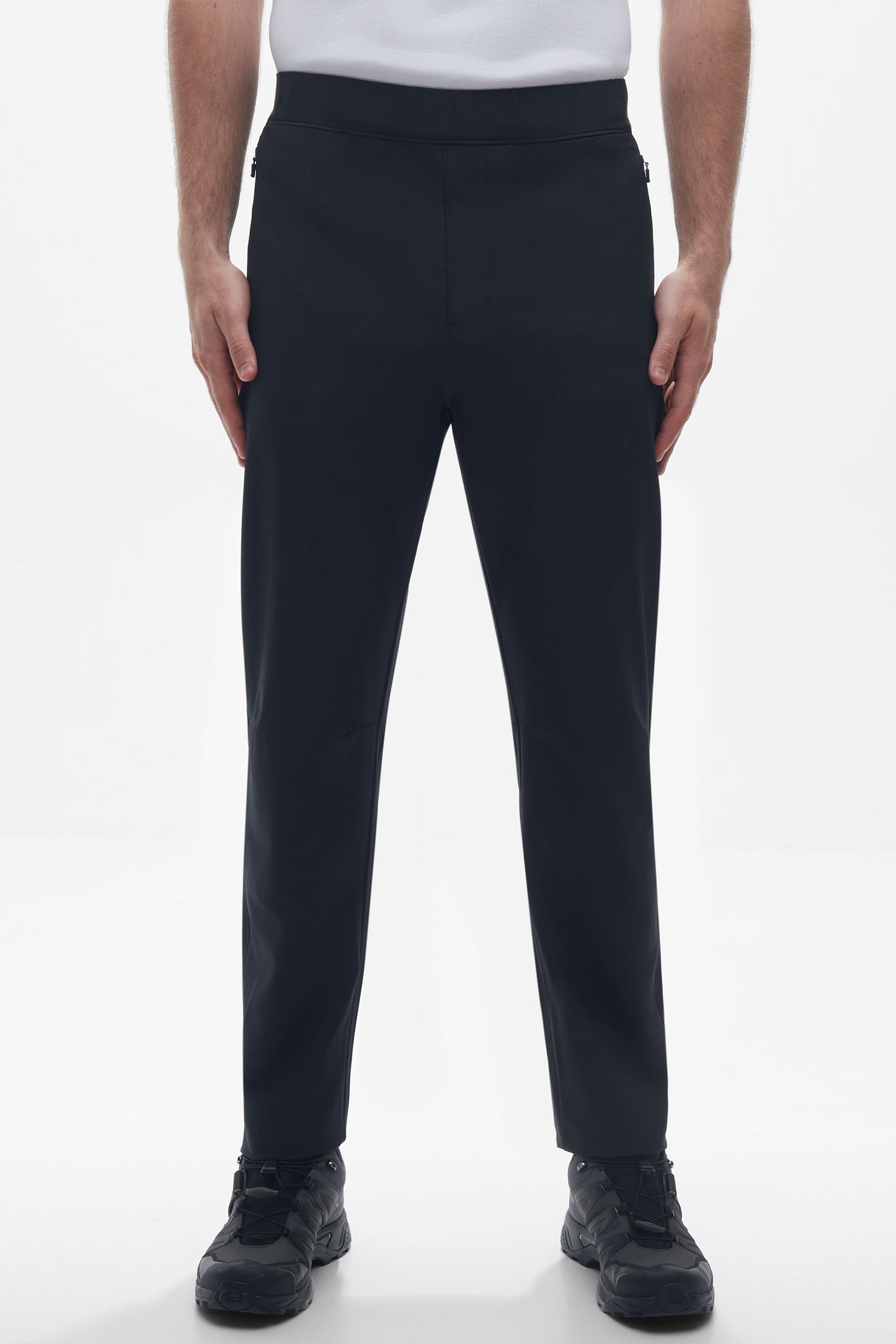 Pantalon décontracté facile d'entretien - Homme && NOIR