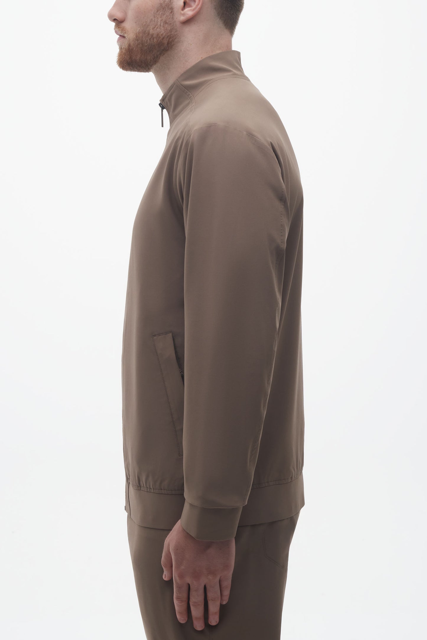 Veste aviateur à séchage rapide - Homme && BRUN