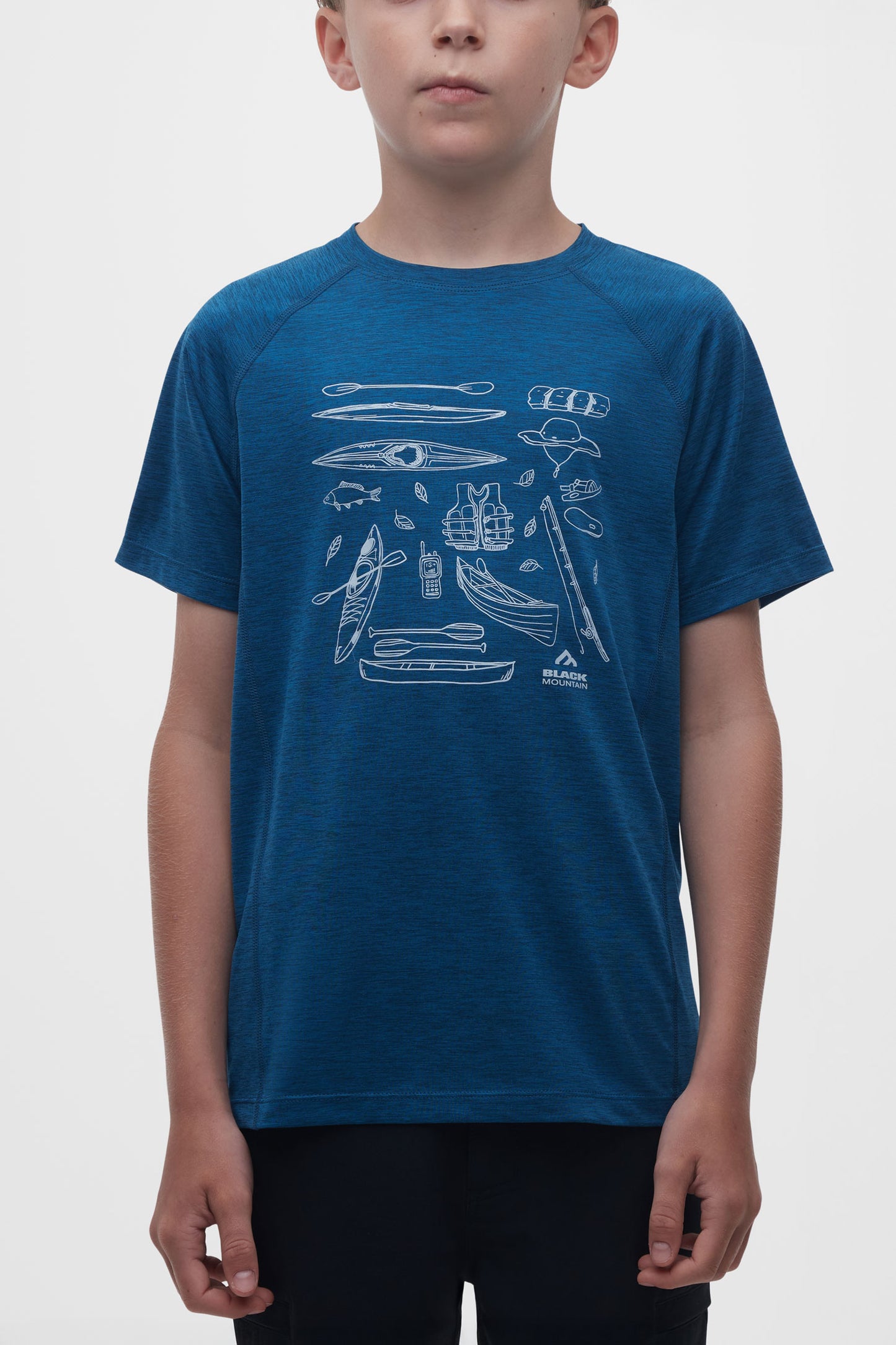 T-shirt col rond sport -Ado garçon && SARCELLE