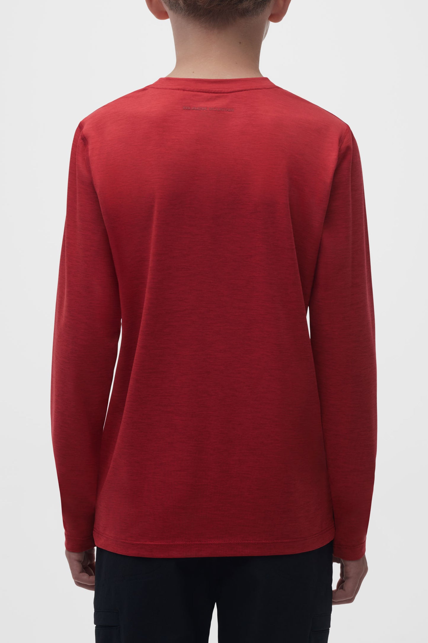 Chandail manches longues sport - Ado garçon && ROUGE MIXTE