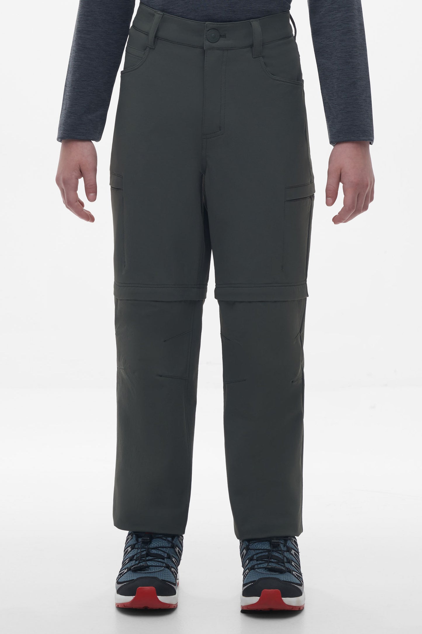 Pantalon technique convertible en short - Ado garçon && KAKI