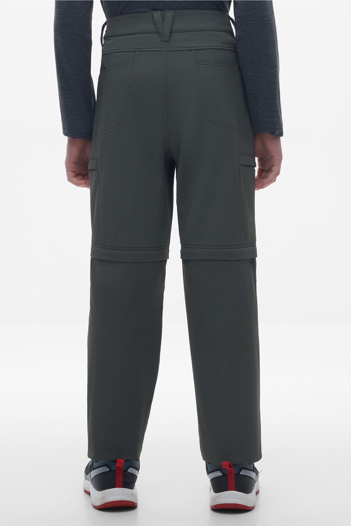Pantalon technique convertible en short - Ado garçon && KAKI