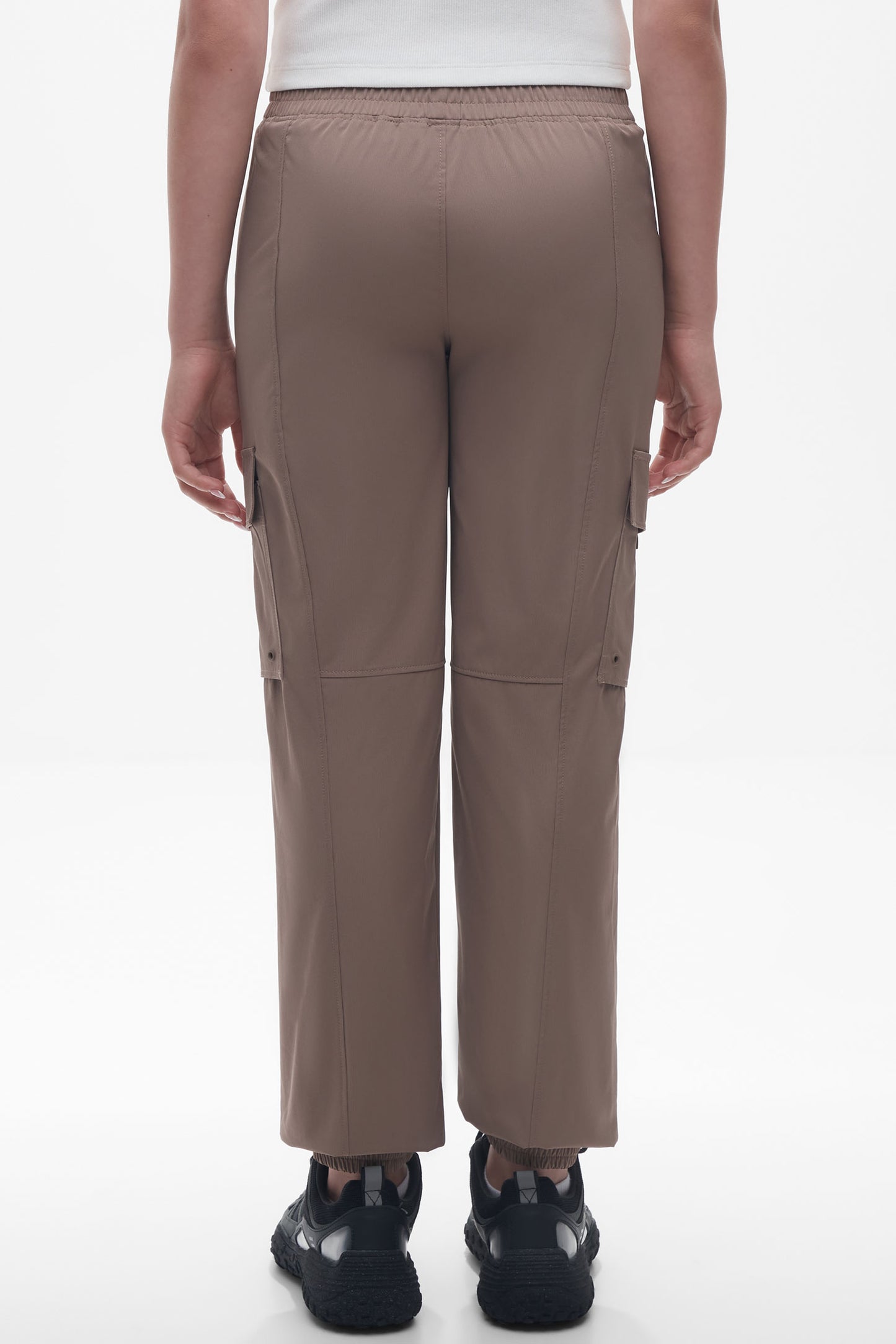 Pantalon cargo séchage rapide - Ado fille && TAUPE