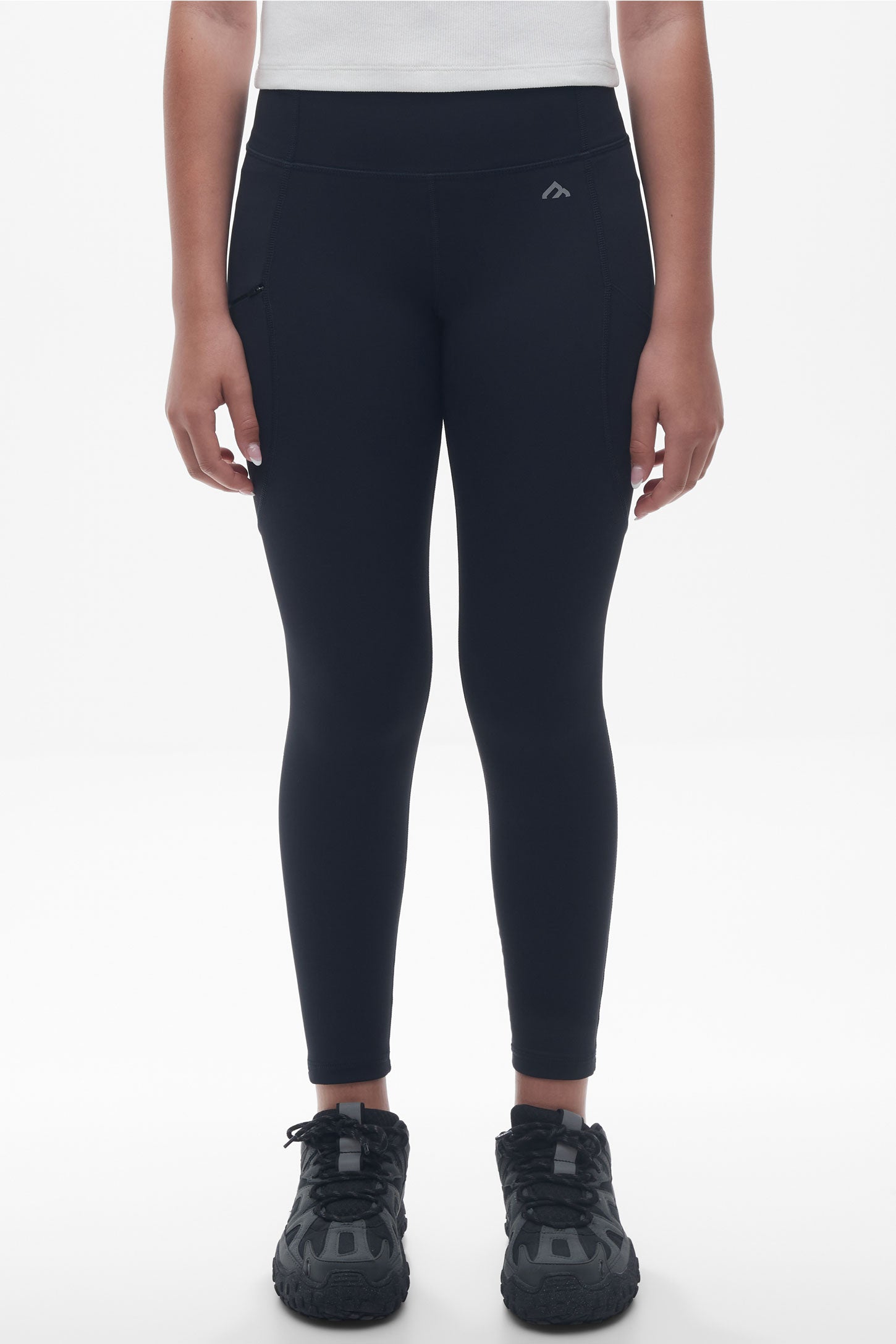 Legging compression - Ado fille && NOIR