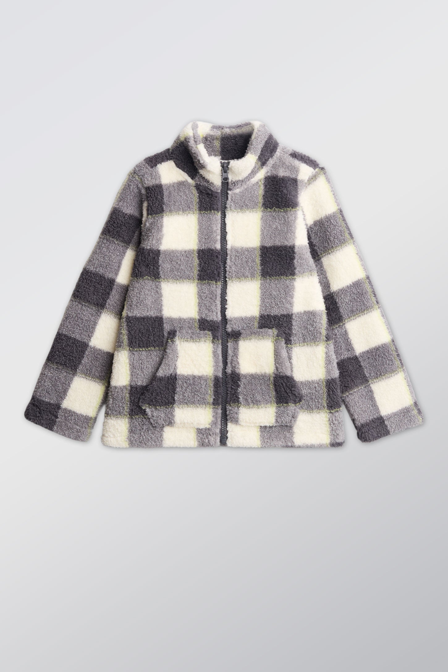 Veste ultradouce en sherpa - Enfant garçon && BEIGE/MULTI