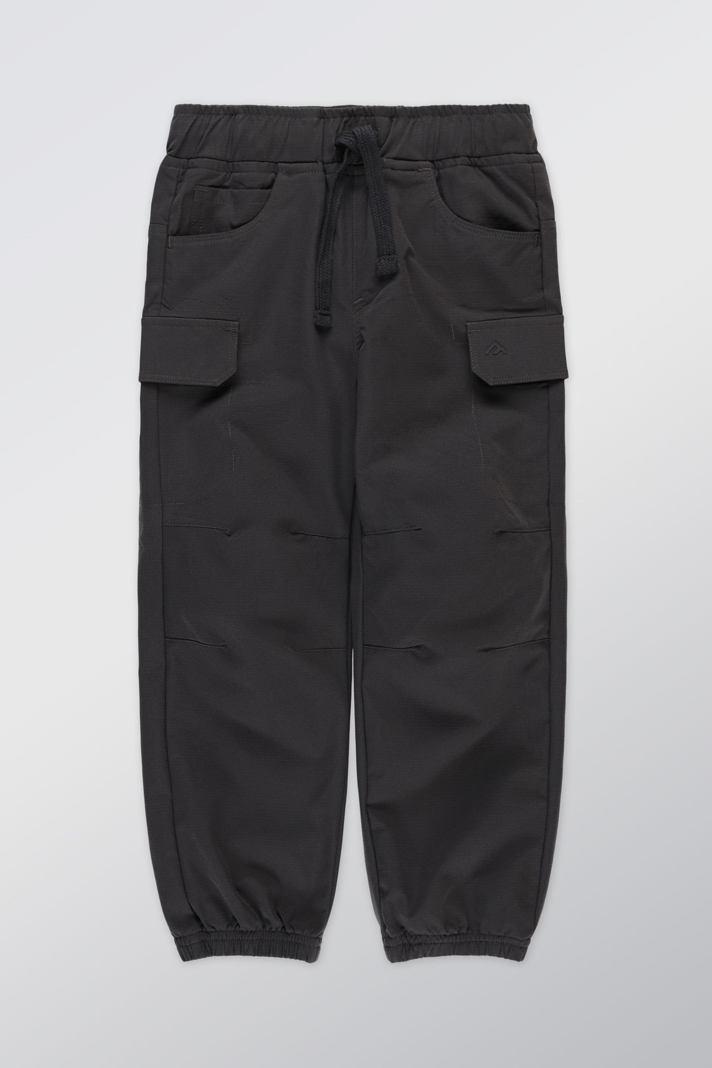 Pantalon jogger extensible - Enfant garçon && CHARBON