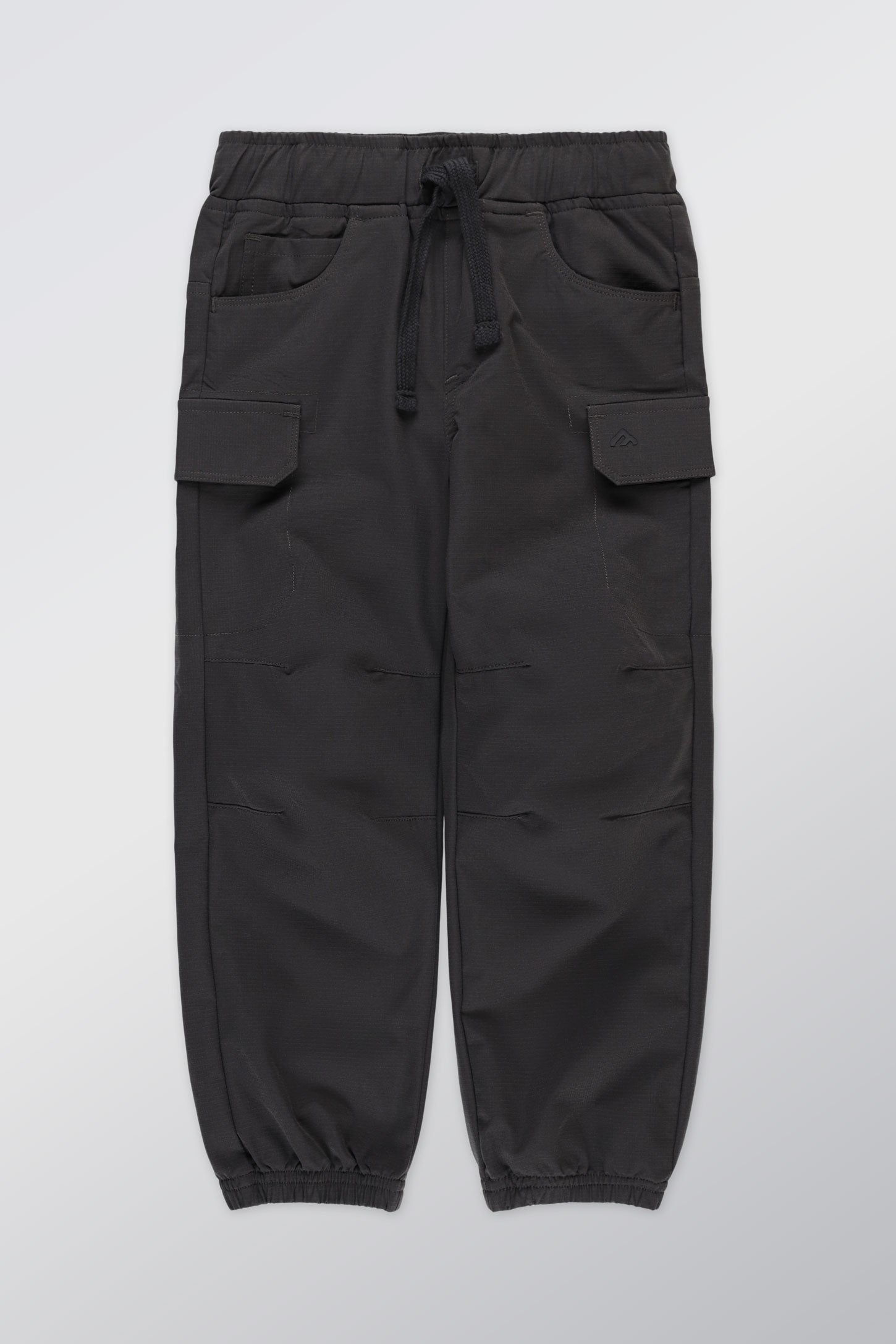 Pantalon jogger extensible - Enfant garçon && CHARBON