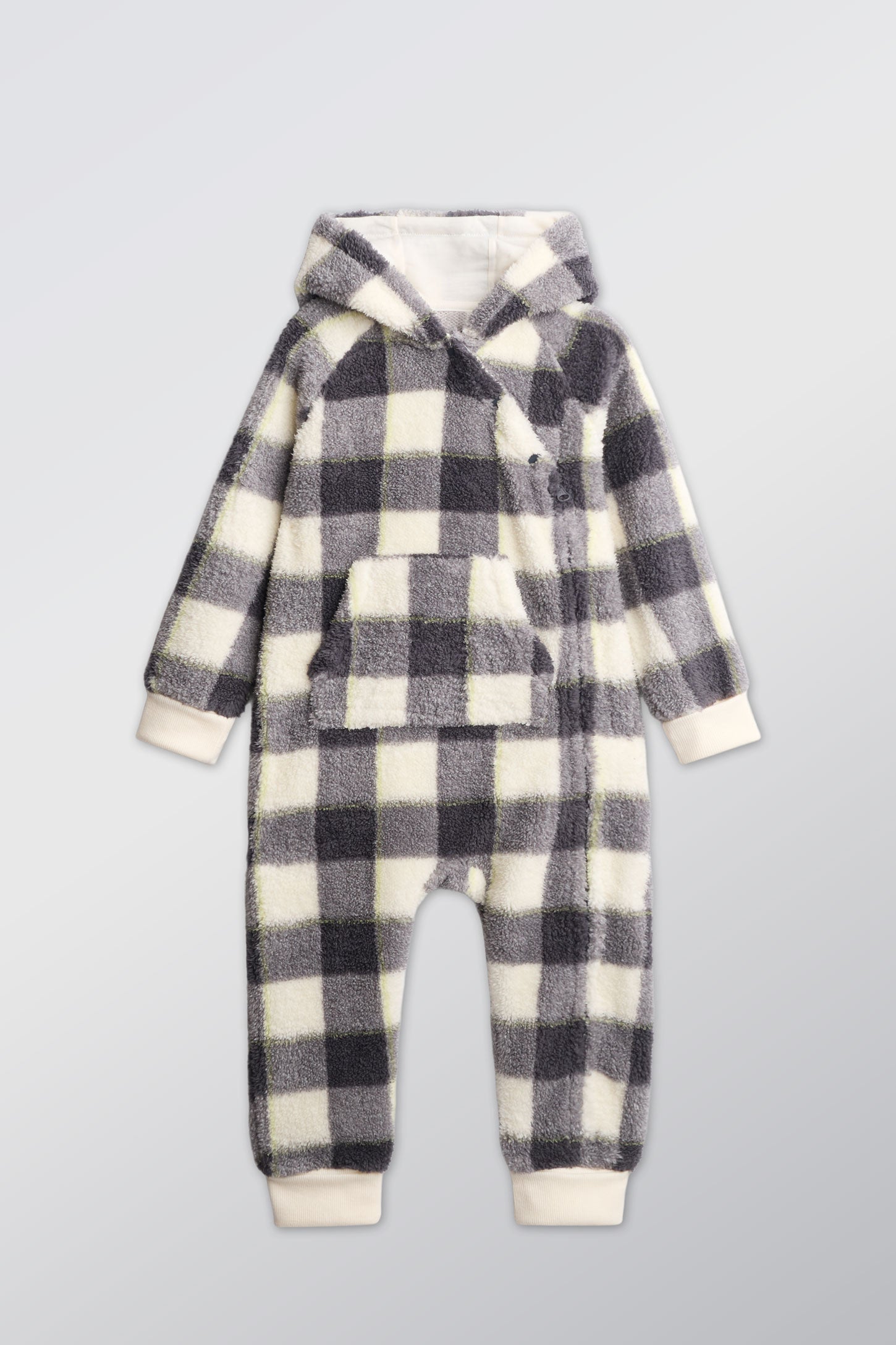 Combinaison ultradouce en sherpa - Bébé garçon && BEIGE/MULTI