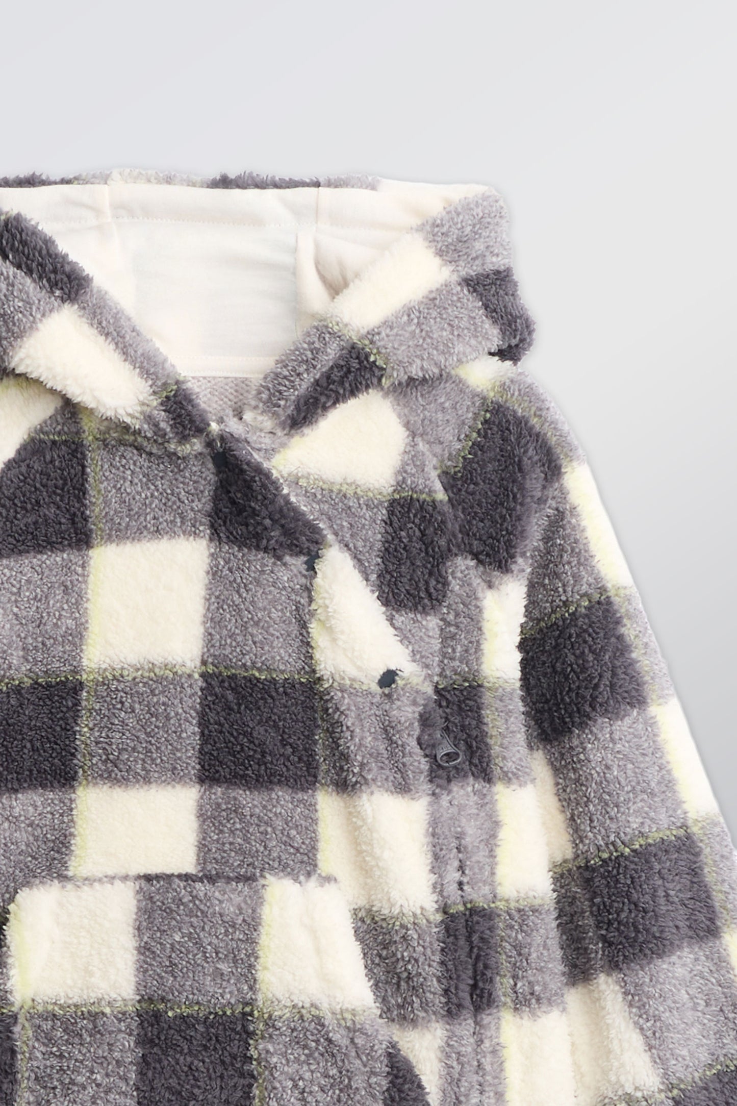 Combinaison ultradouce en sherpa - Bébé garçon && BEIGE/MULTI