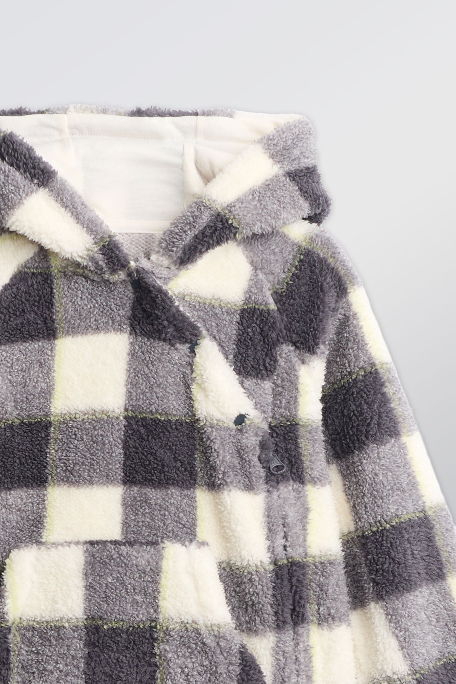 Combinaison ultradouce en sherpa - Bébé garçon && BEIGE/MULTI