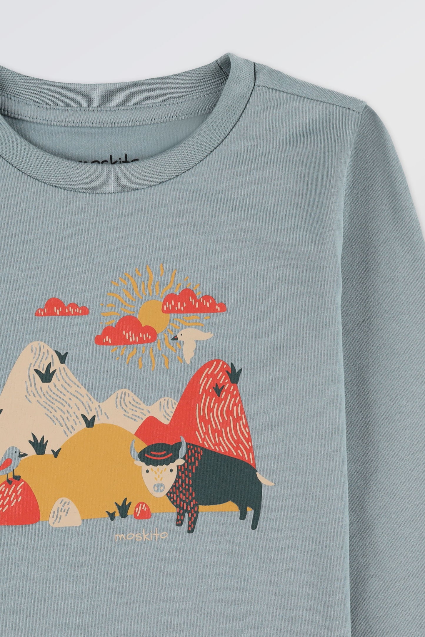 T-shirt respirant en coton - Bébé garçon && BLEU
