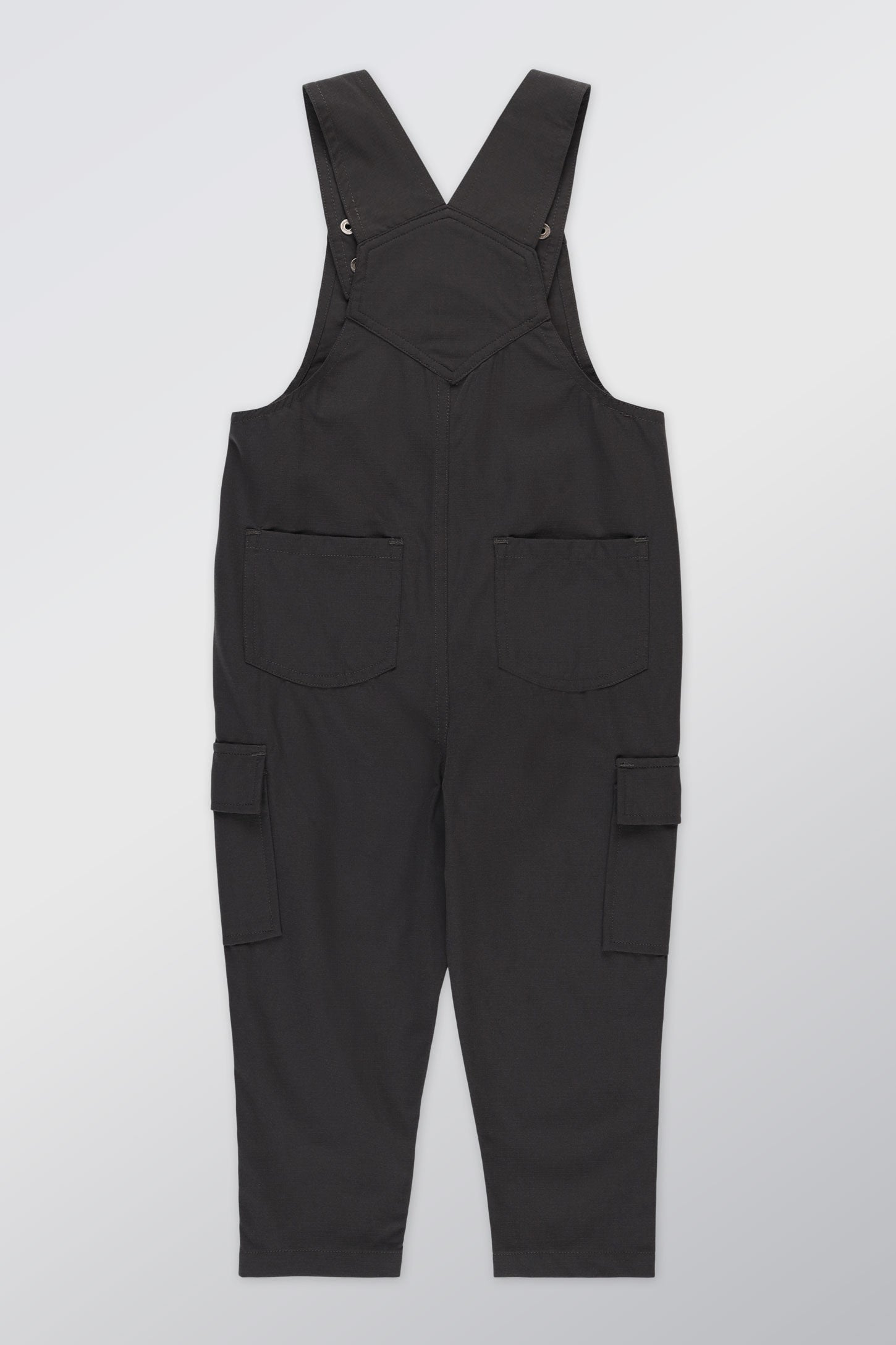 Salopette extensible en ripstop, 2T-3T - Bébé garçon && CHARBON