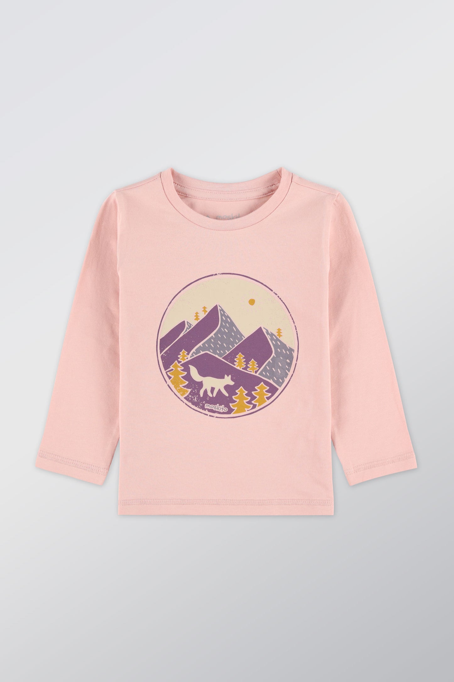 T-shirt respirant en coton - Bébé fille && ROSE