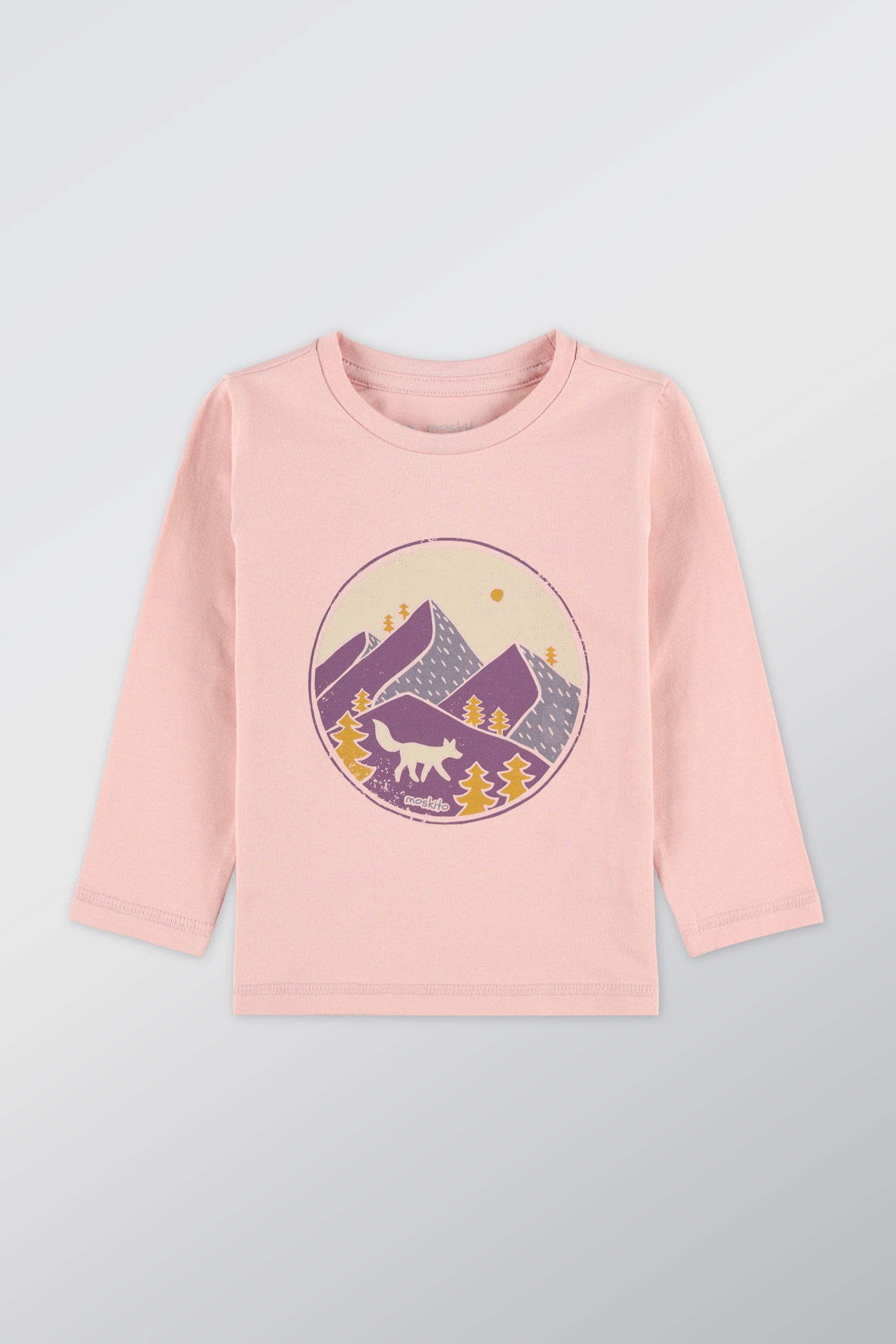 T-shirt respirant en coton - Bébé fille && ROSE