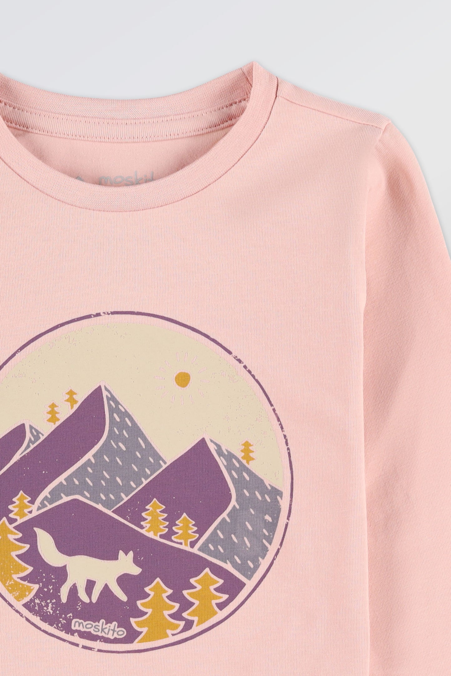 T-shirt respirant en coton - Bébé fille && ROSE