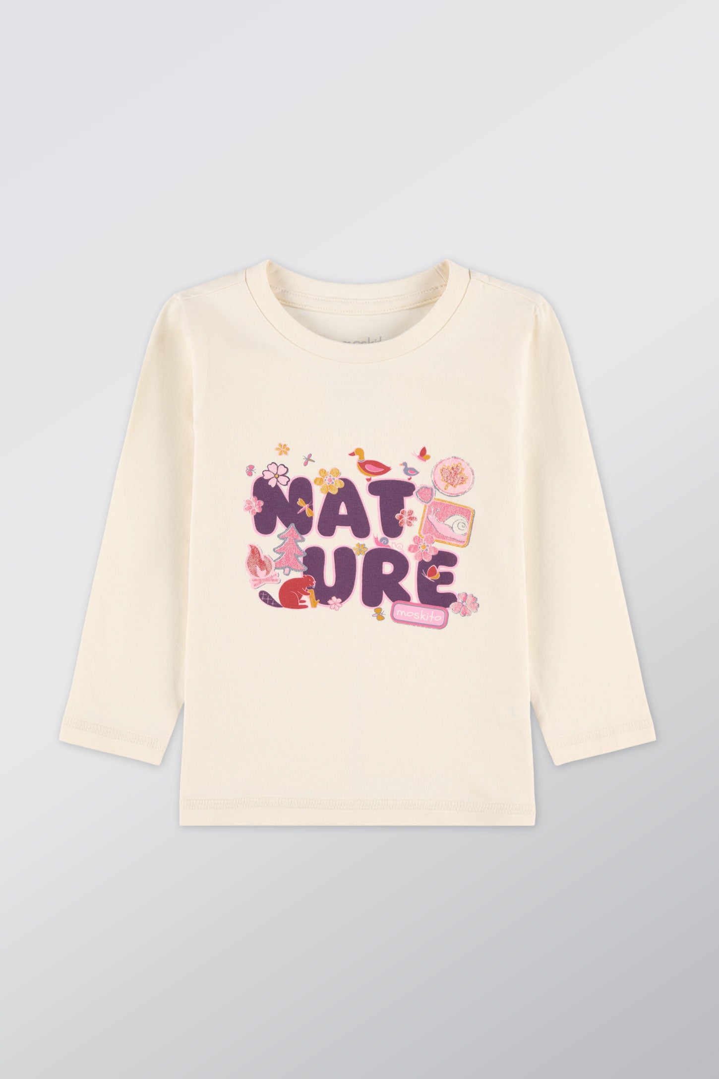 T-shirt respirant en coton, 2T-3T - Bébé fille && BEIGE