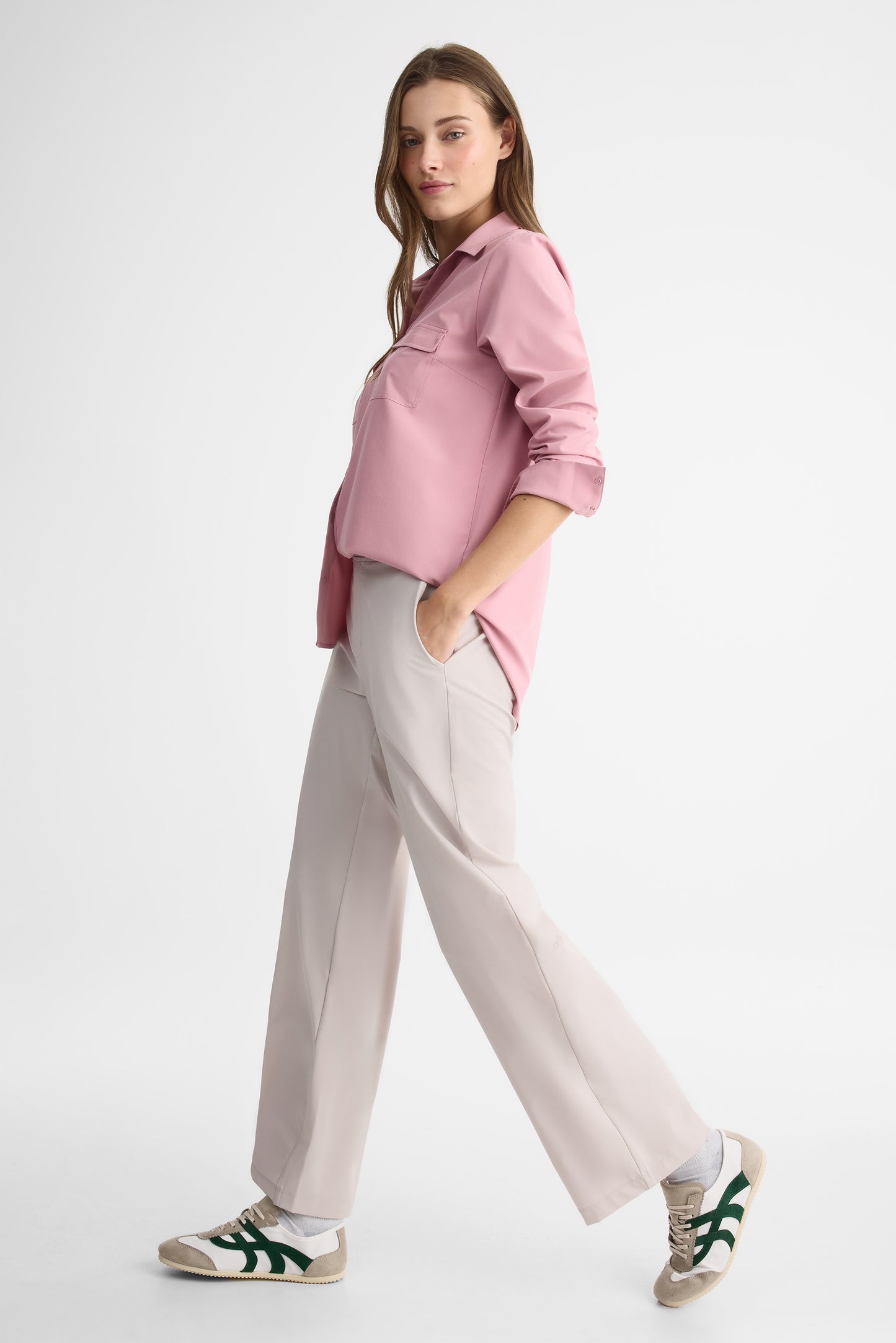 Chemise manches longues – Femme && LILAS