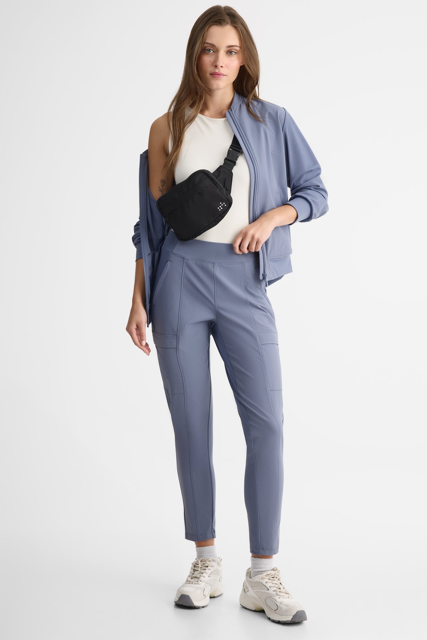 Pantalon cargo – Femme && GRIS