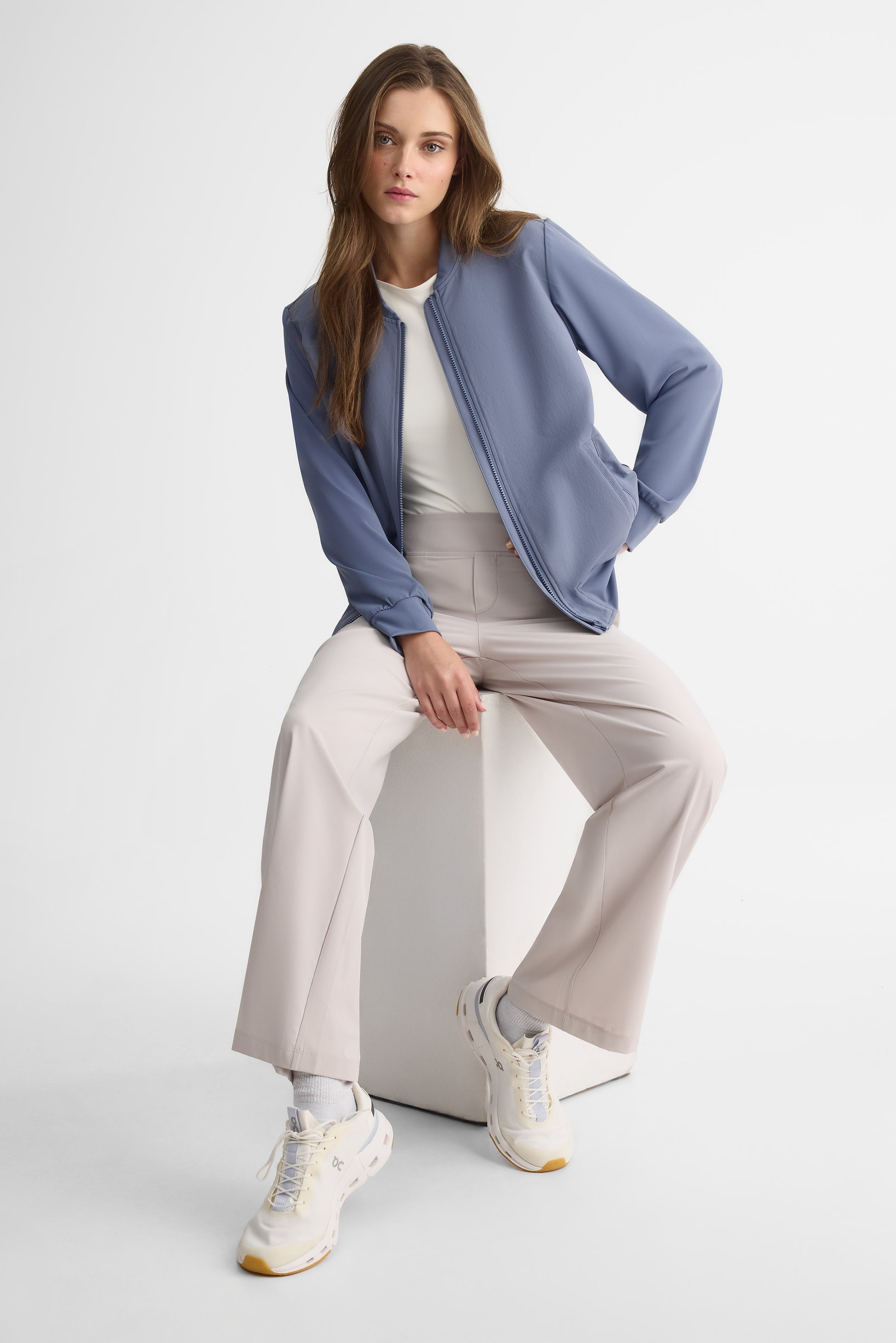 Veste bomber - Femme && GRIS