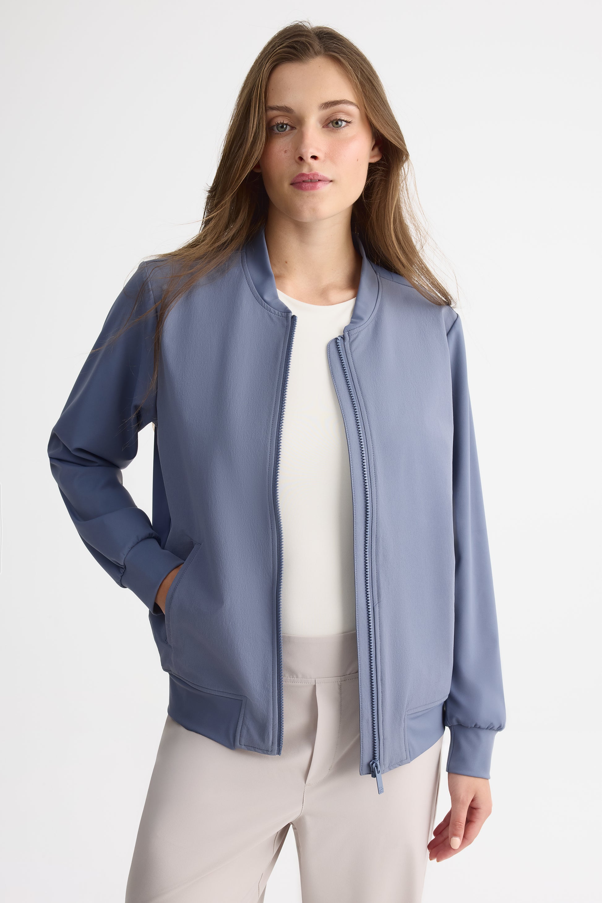 Veste bomber - Femme && GRIS