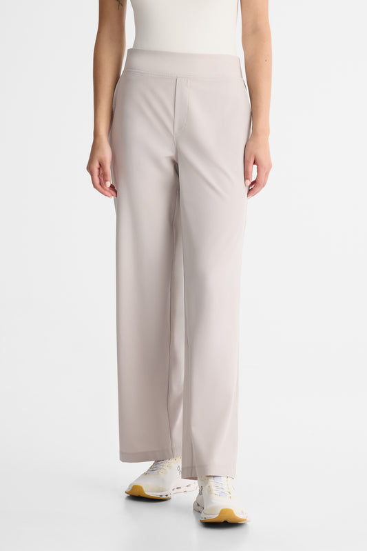 Pantalon Jambe Large – Femme && GRIS