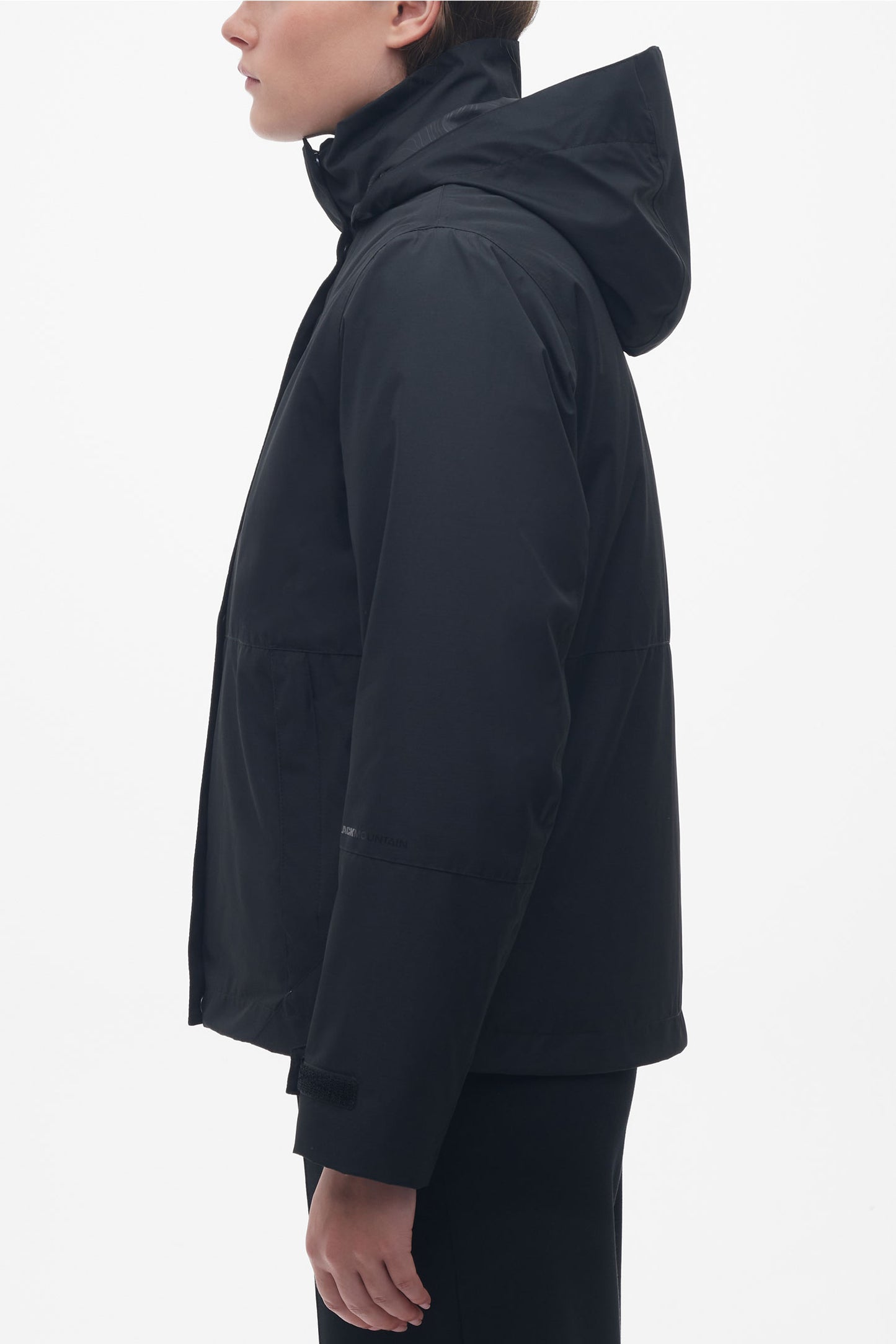 Manteau 3-en-1 coquille rigide - Femme && NOIR
