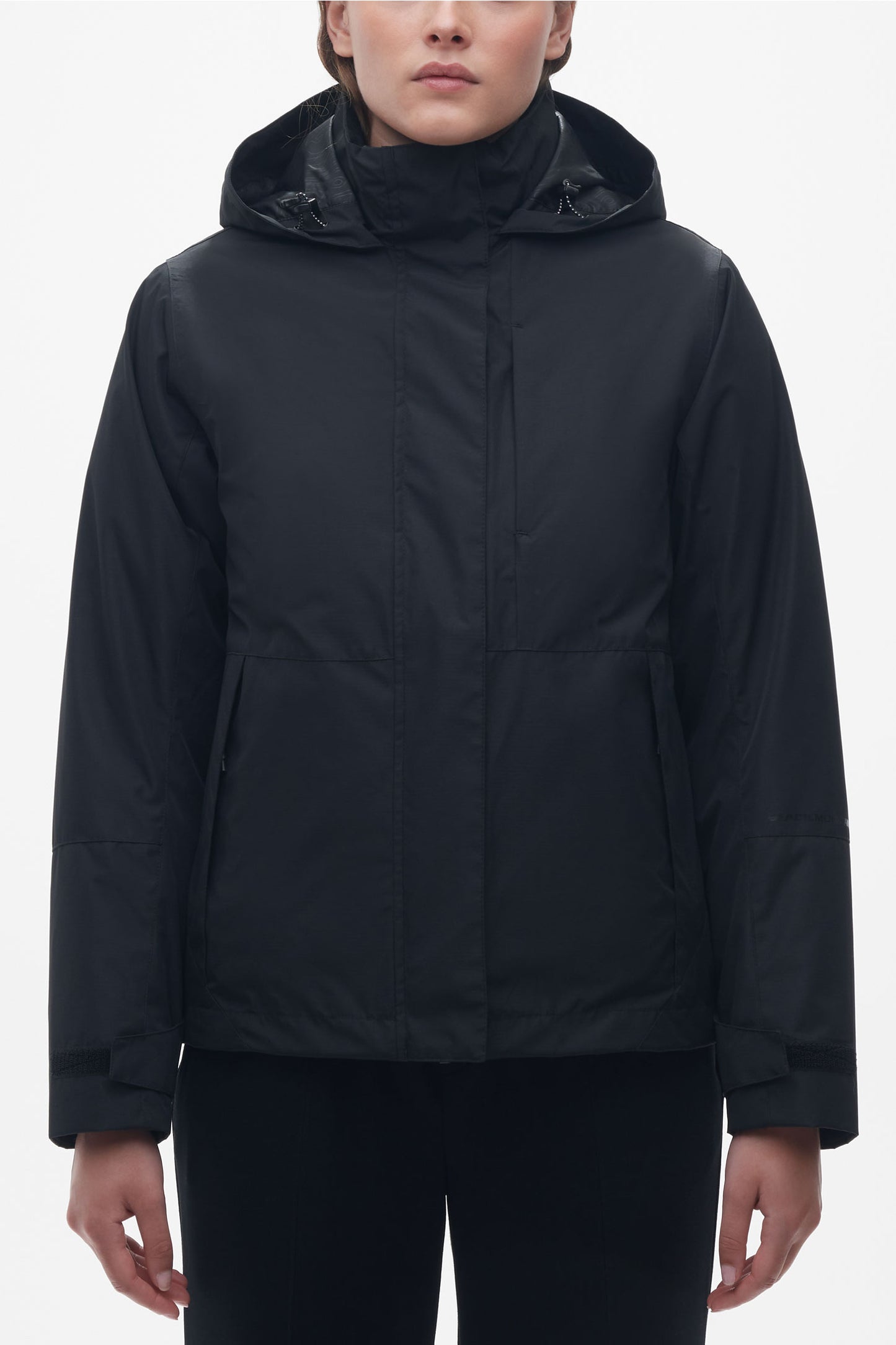 Manteau 3-en-1 coquille rigide - Femme && NOIR
