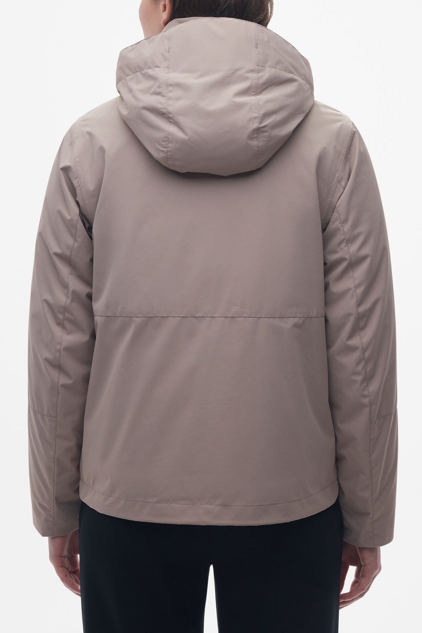 Manteau 3-en-1 coquille rigide - Femme && BRUN