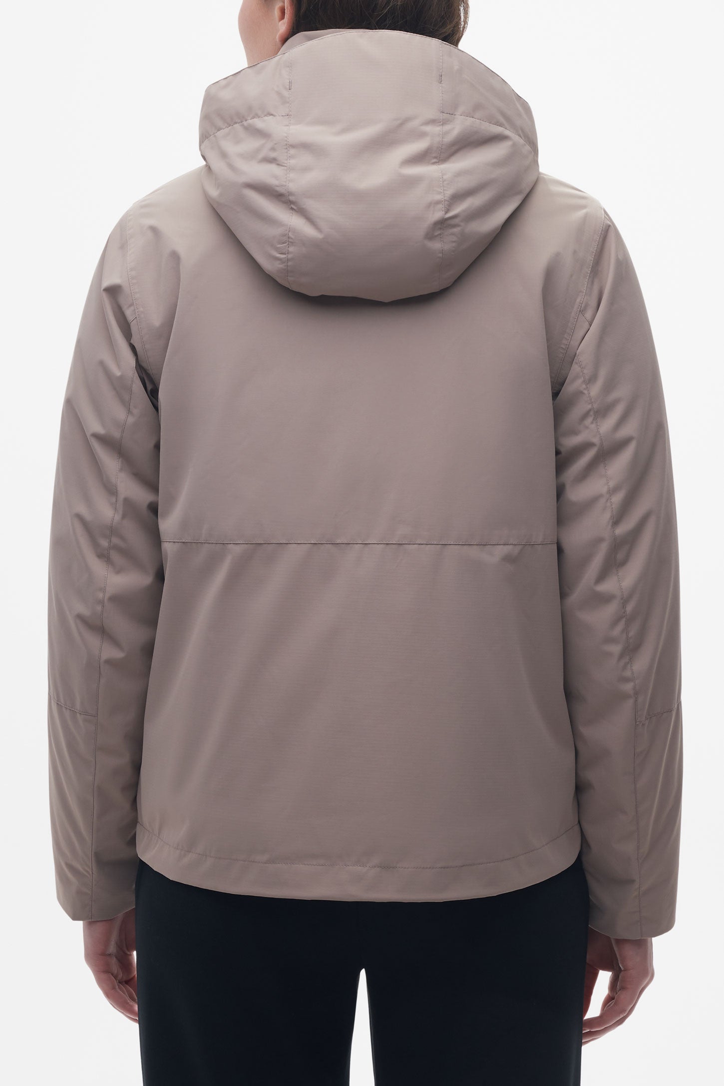 Manteau 3-en-1 coquille rigide - Femme && BRUN