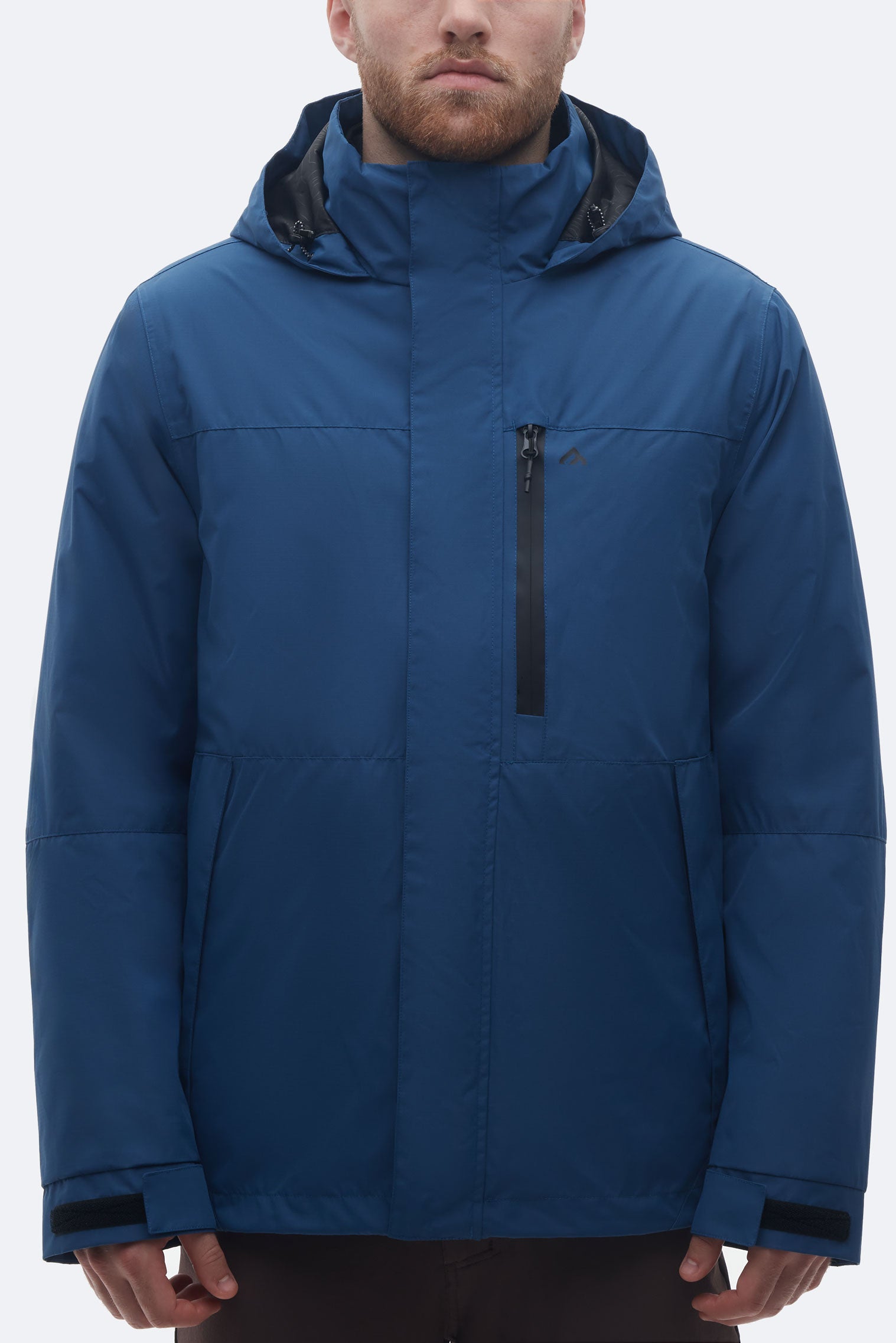 3-in-1 Hard shell jacket - Men - Black Mountain
