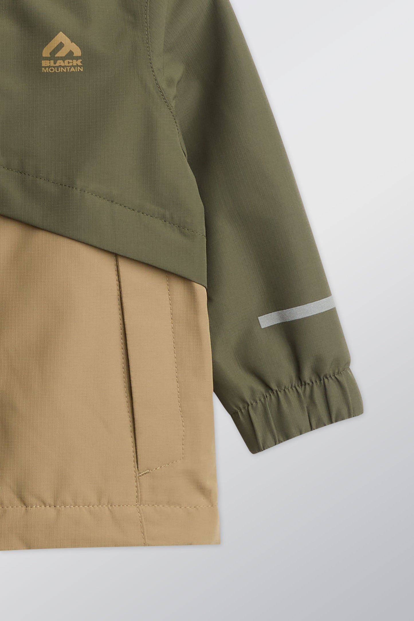 Manteau imperméable d'automne - Bébé garçon && KAKI