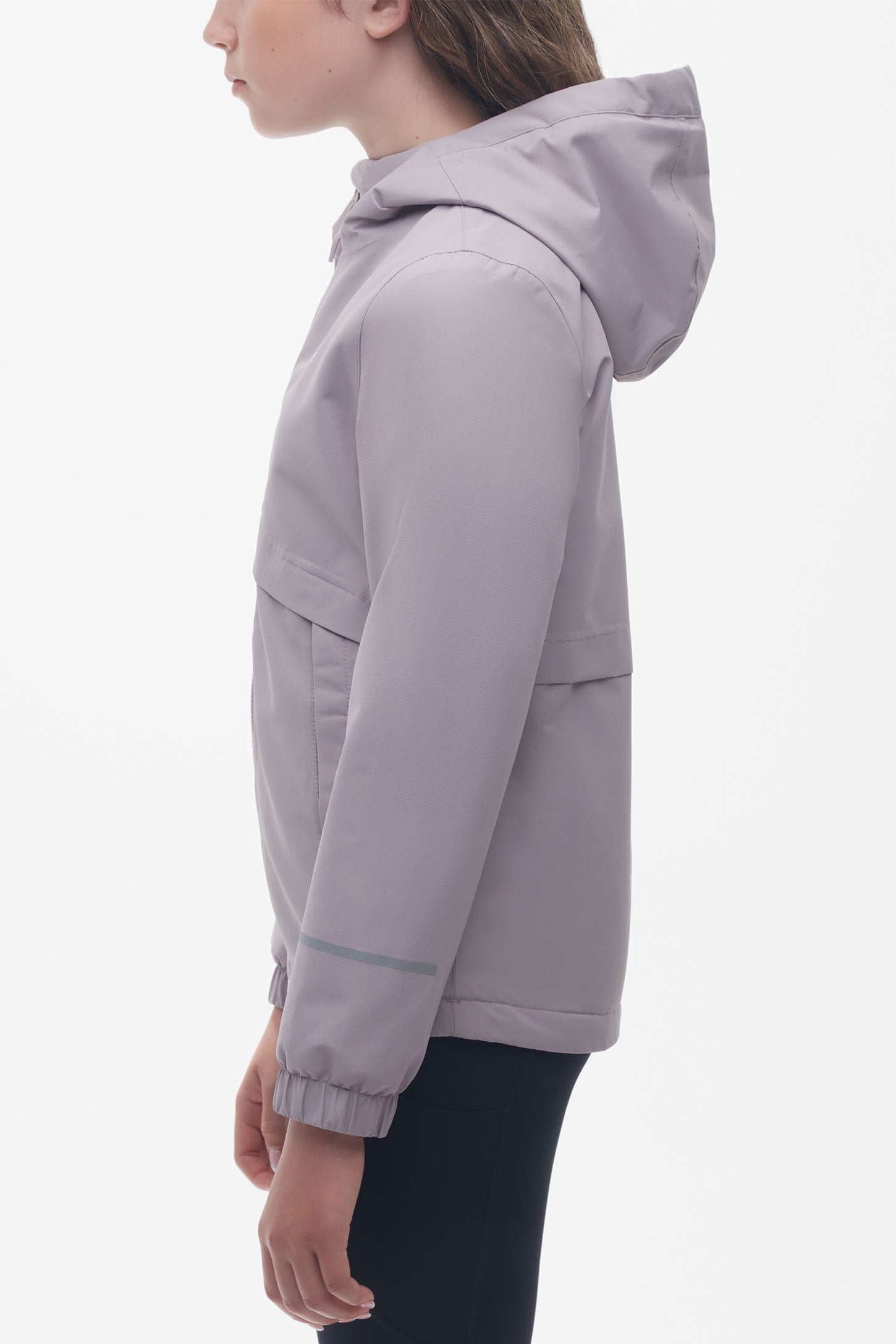 Manteau résistant à l'eau doublé - Ado fille && MAUVE PALE