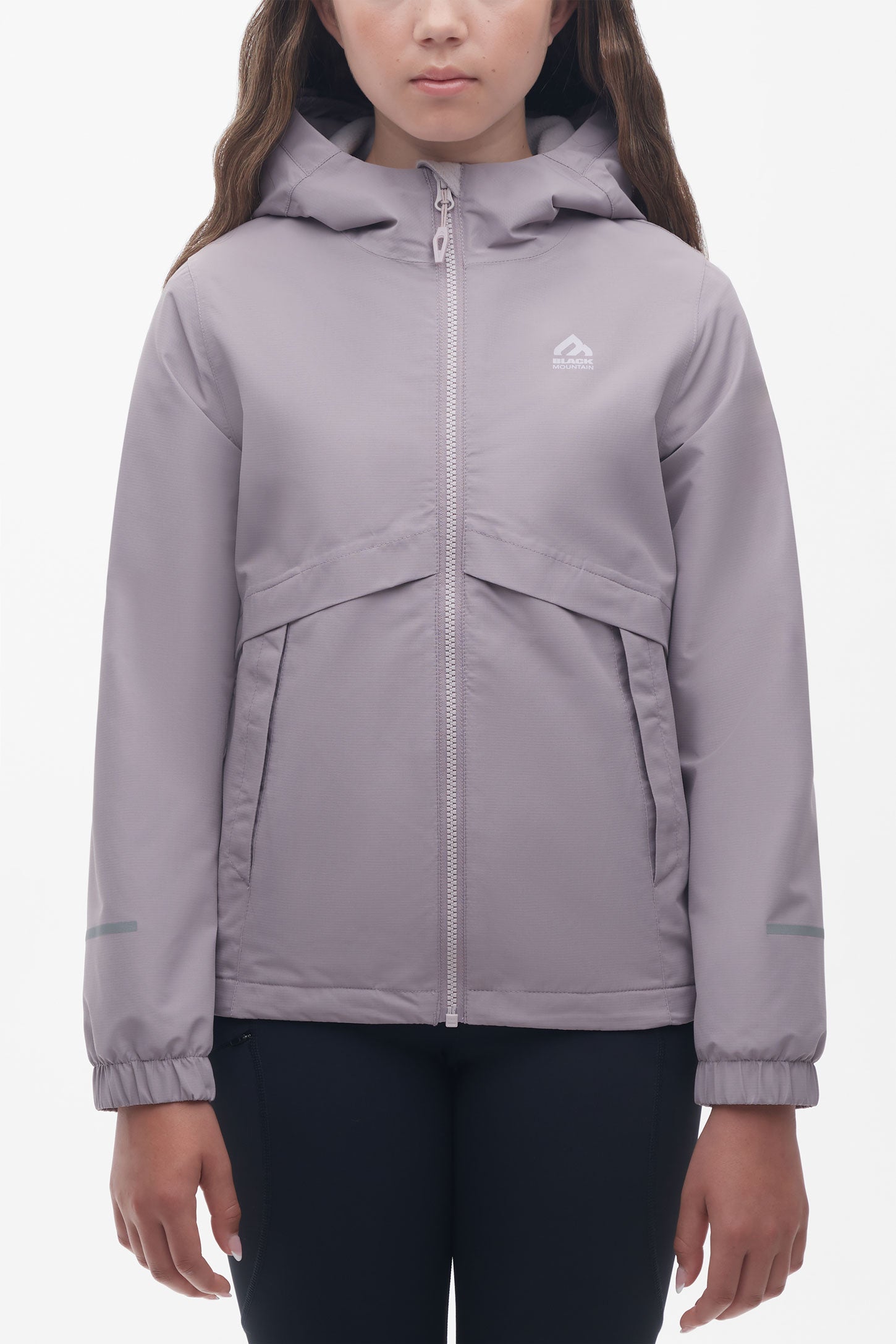 Manteau résistant à l'eau doublé - Ado fille && MAUVE PALE