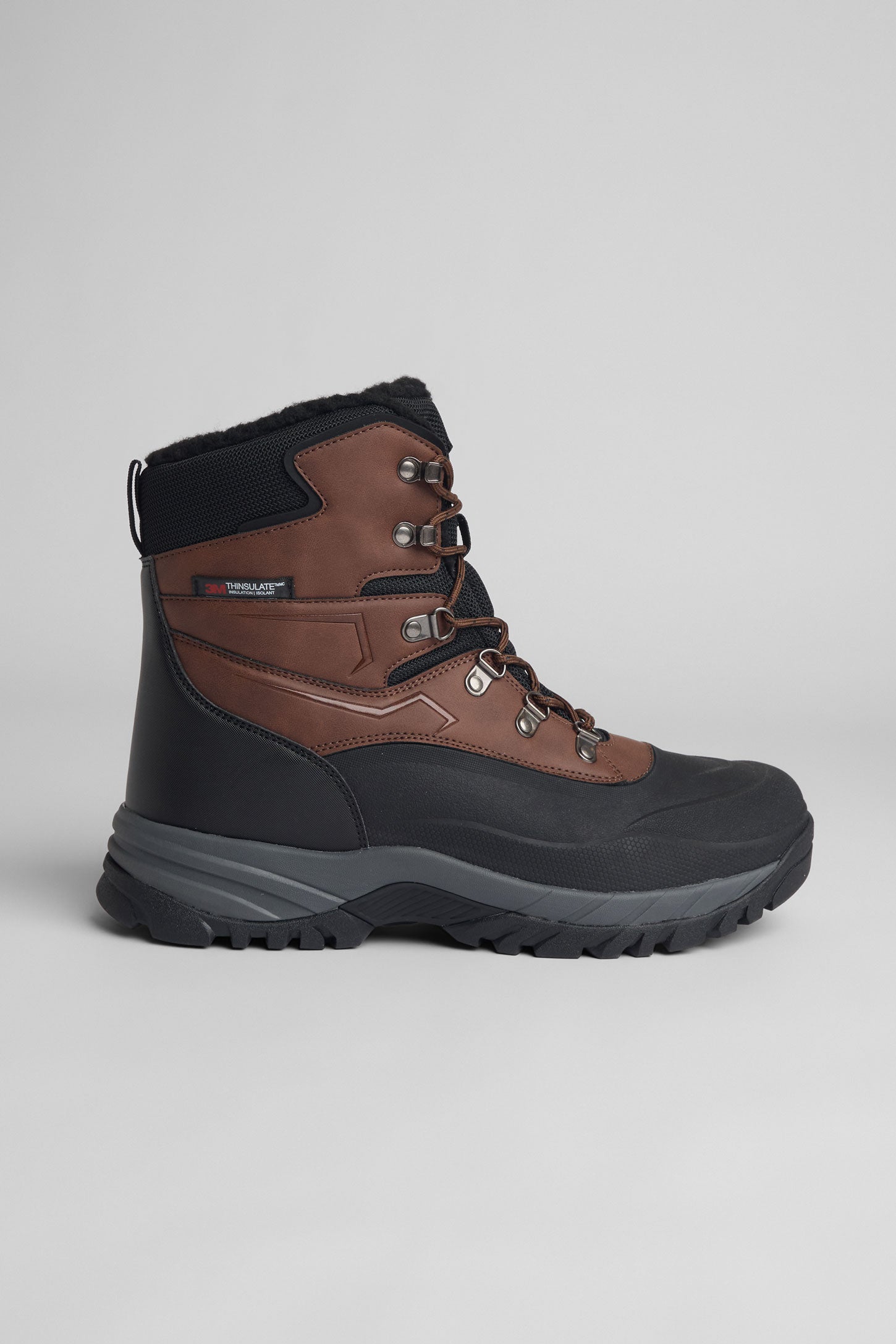 Bottes d'hiver imperméables - Homme && BRUN