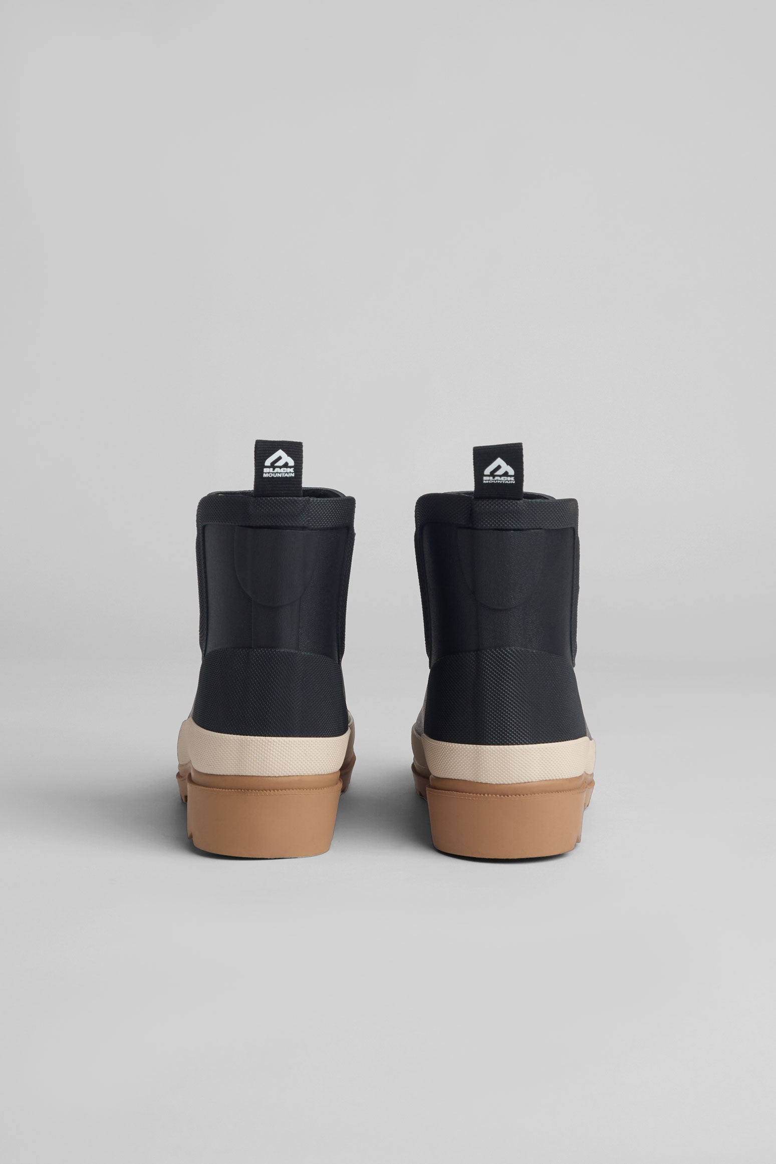 Bottes de pluie unie en caoutchouc imperméable - Ado fille && NOIR