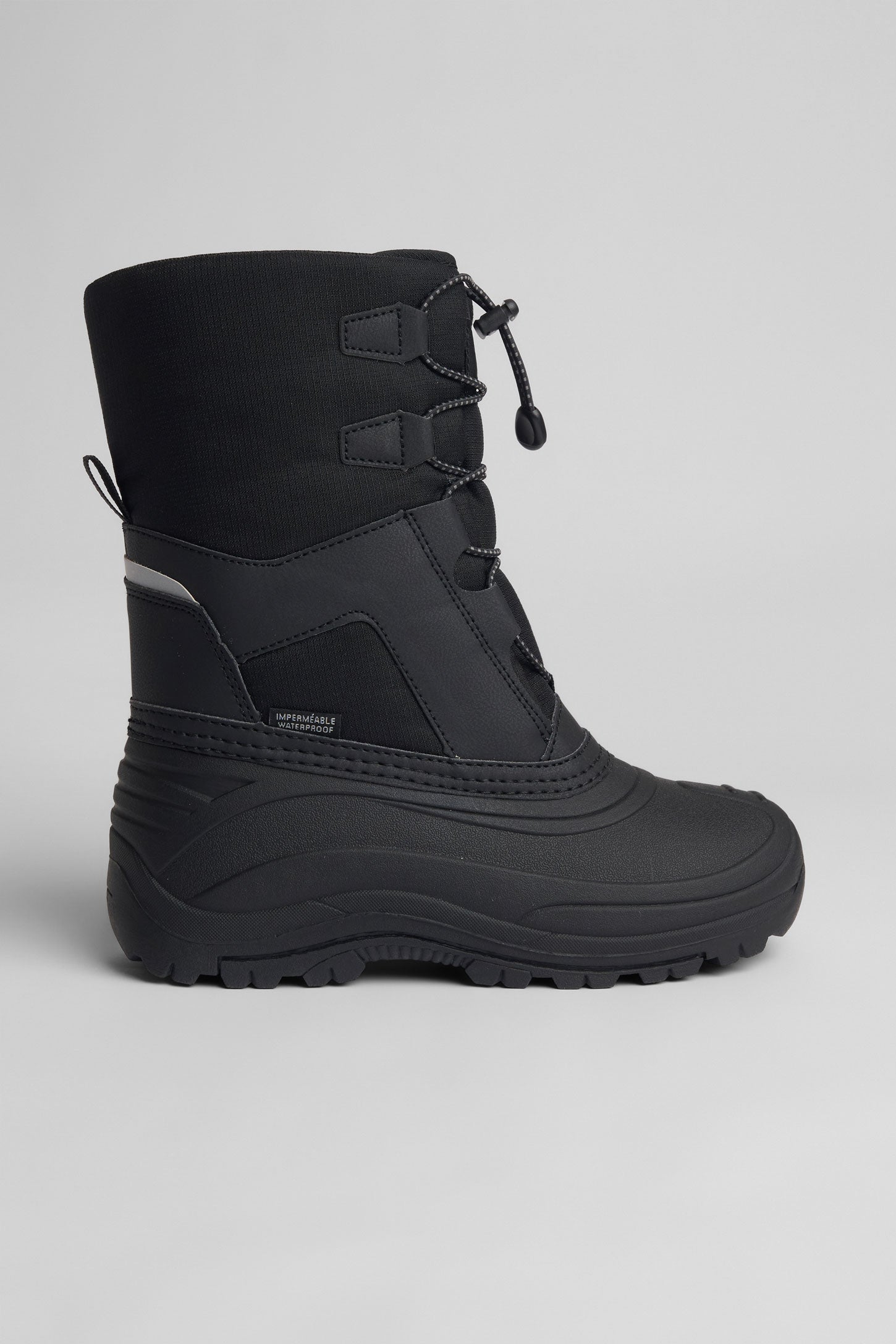 Bottes d'hiver imperméables - Ado garçon && NOIR