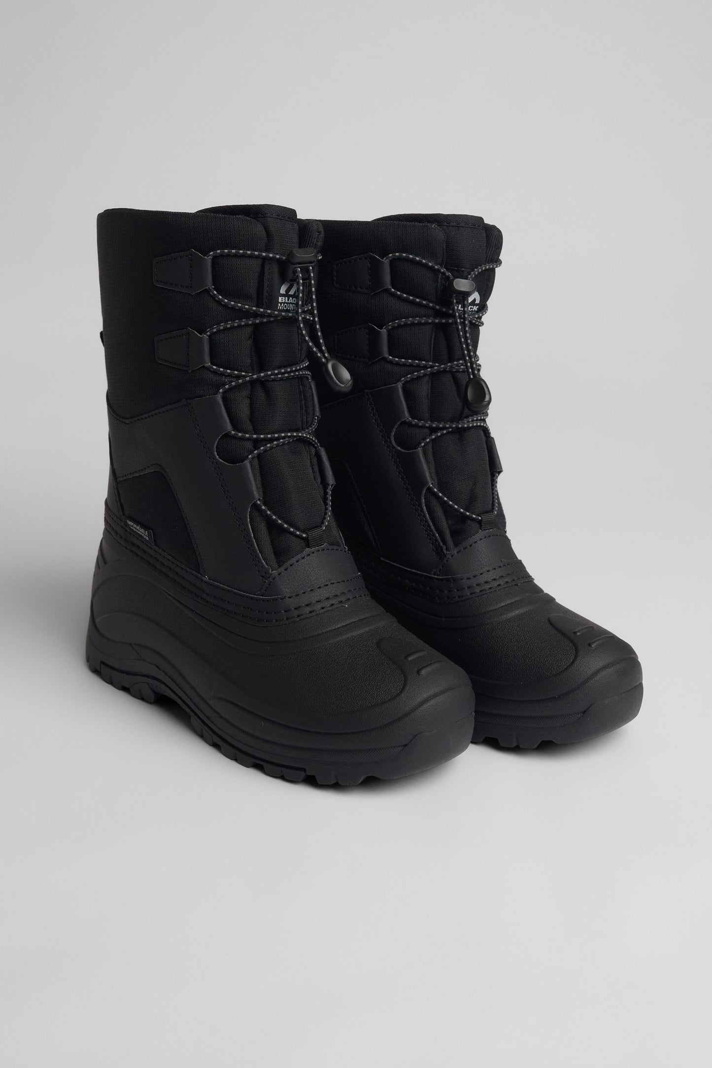 Bottes d'hiver imperméables - Ado garçon && NOIR