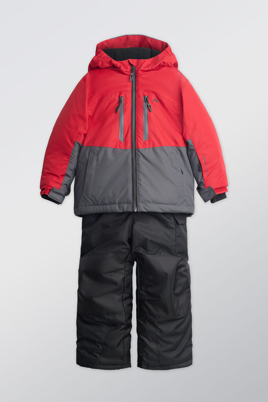 Ensemble d'hiver imperméable isolé - Enfant garçon && ROUGE