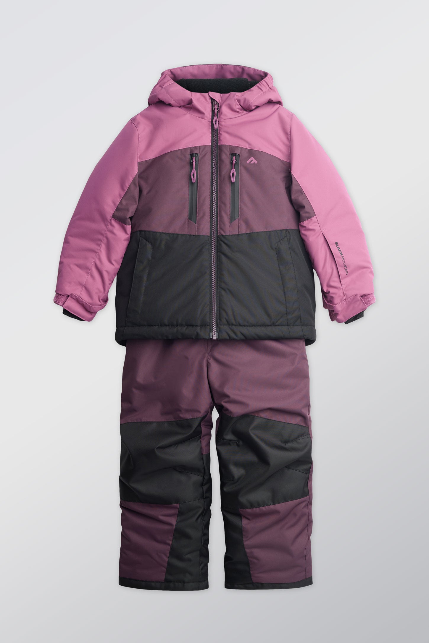 Ensemble d'hiver imperméable isolé - Enfant fille && MAUVE