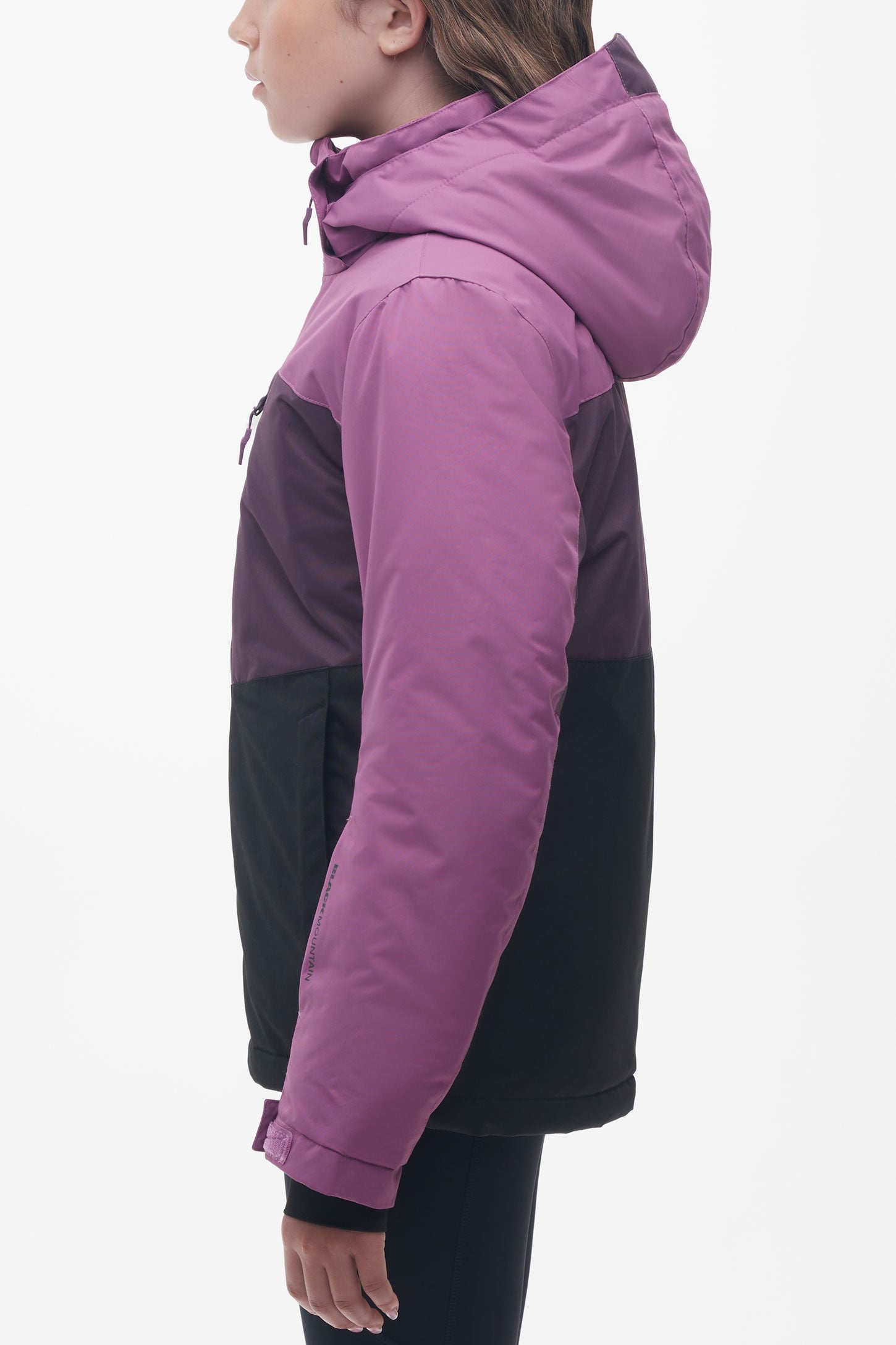 Manteau de ski imperméable - Ado fille && MAUVE