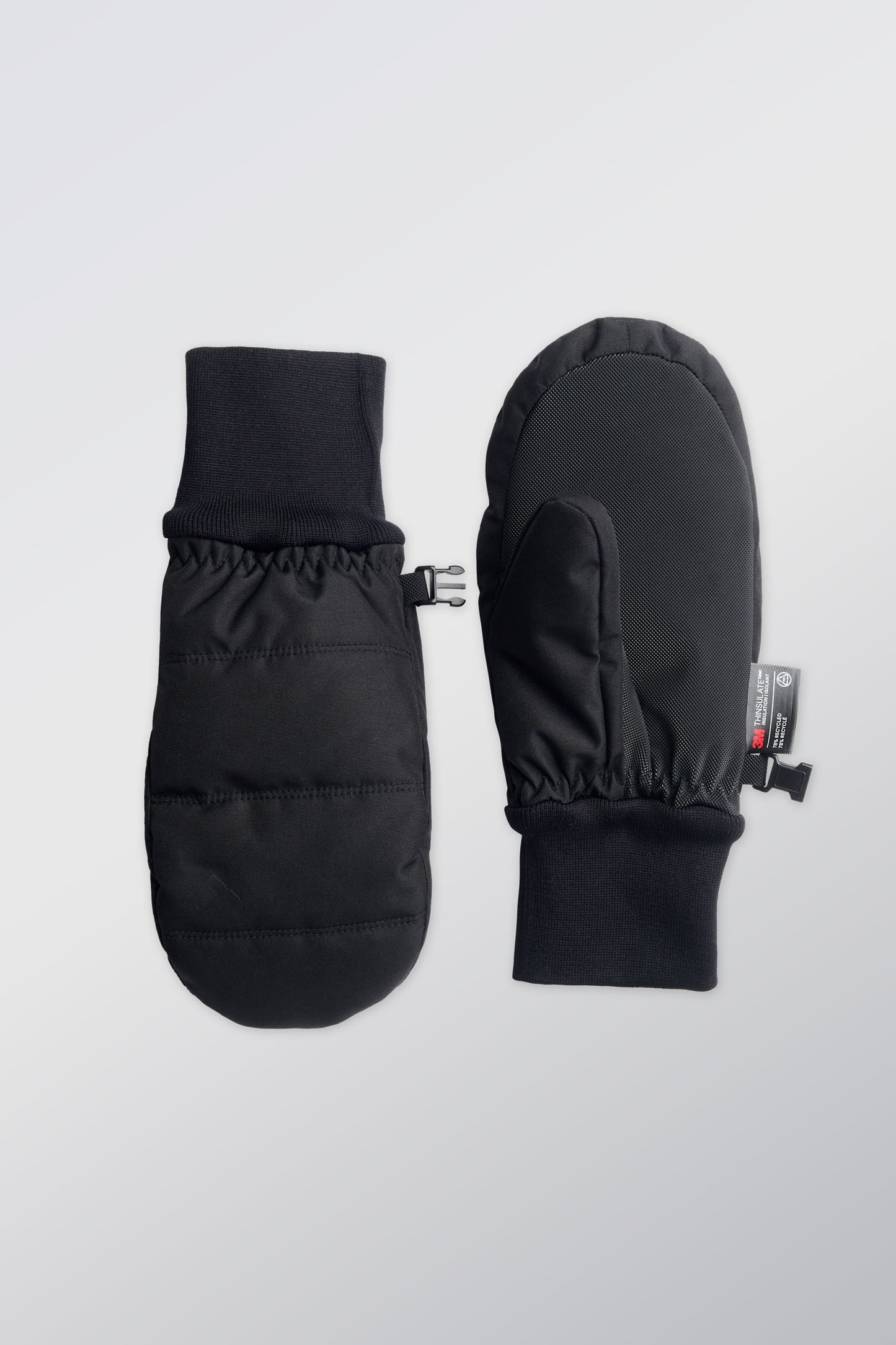 Mitaines d'hiver imperméables avec isolant recyclé - Ado fille && NOIR