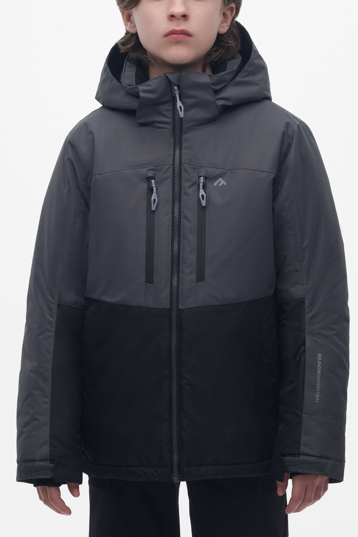Manteau de ski imperméable - Ado garçon && GRIS