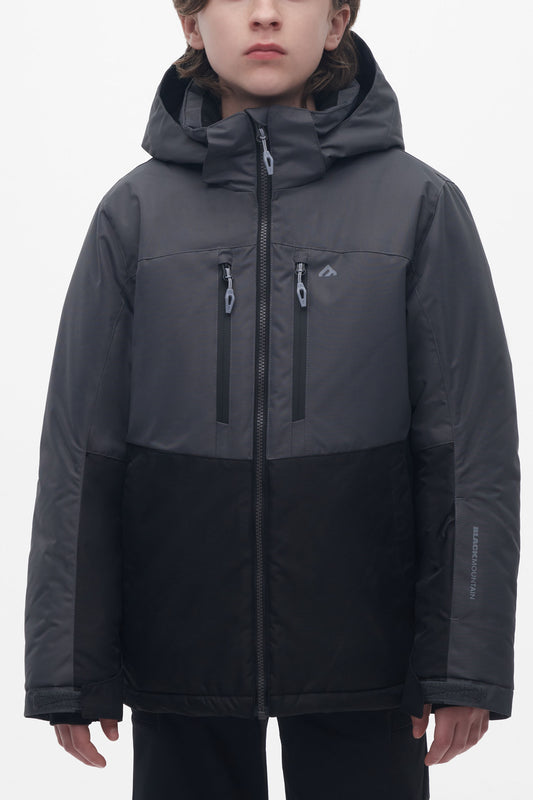 Manteau de ski imperméable - Ado garçon && GRIS