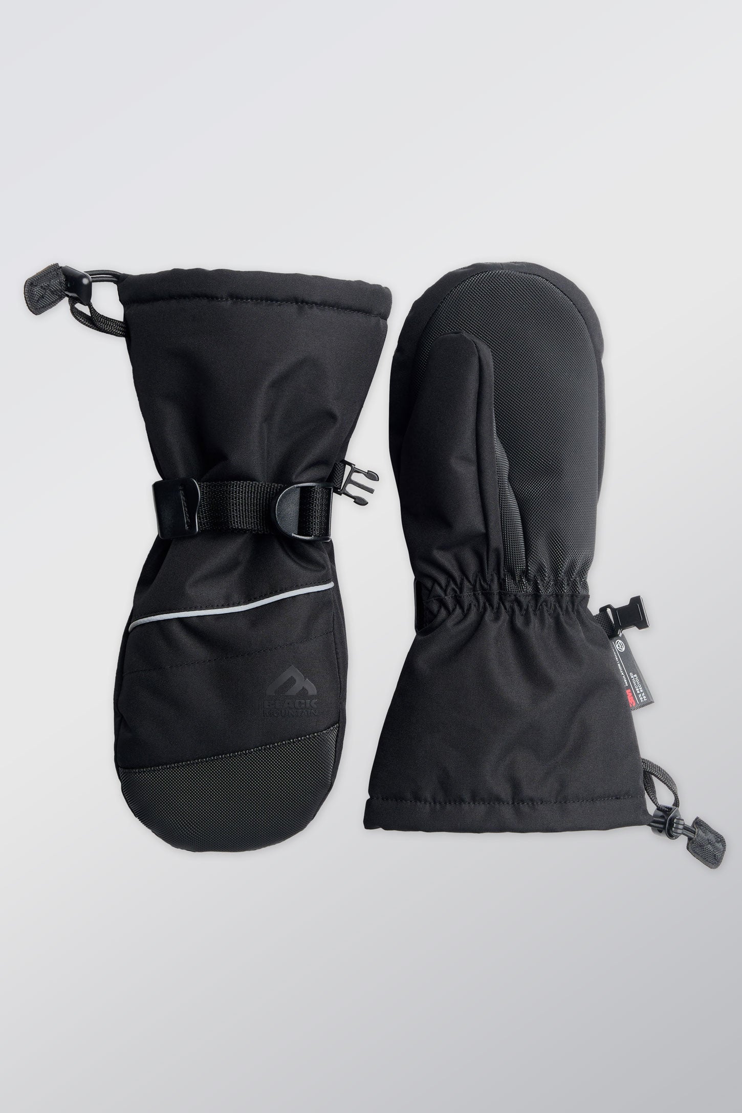 Mitaines imperméables avec isolant recyclé - Ado garçon && NOIR