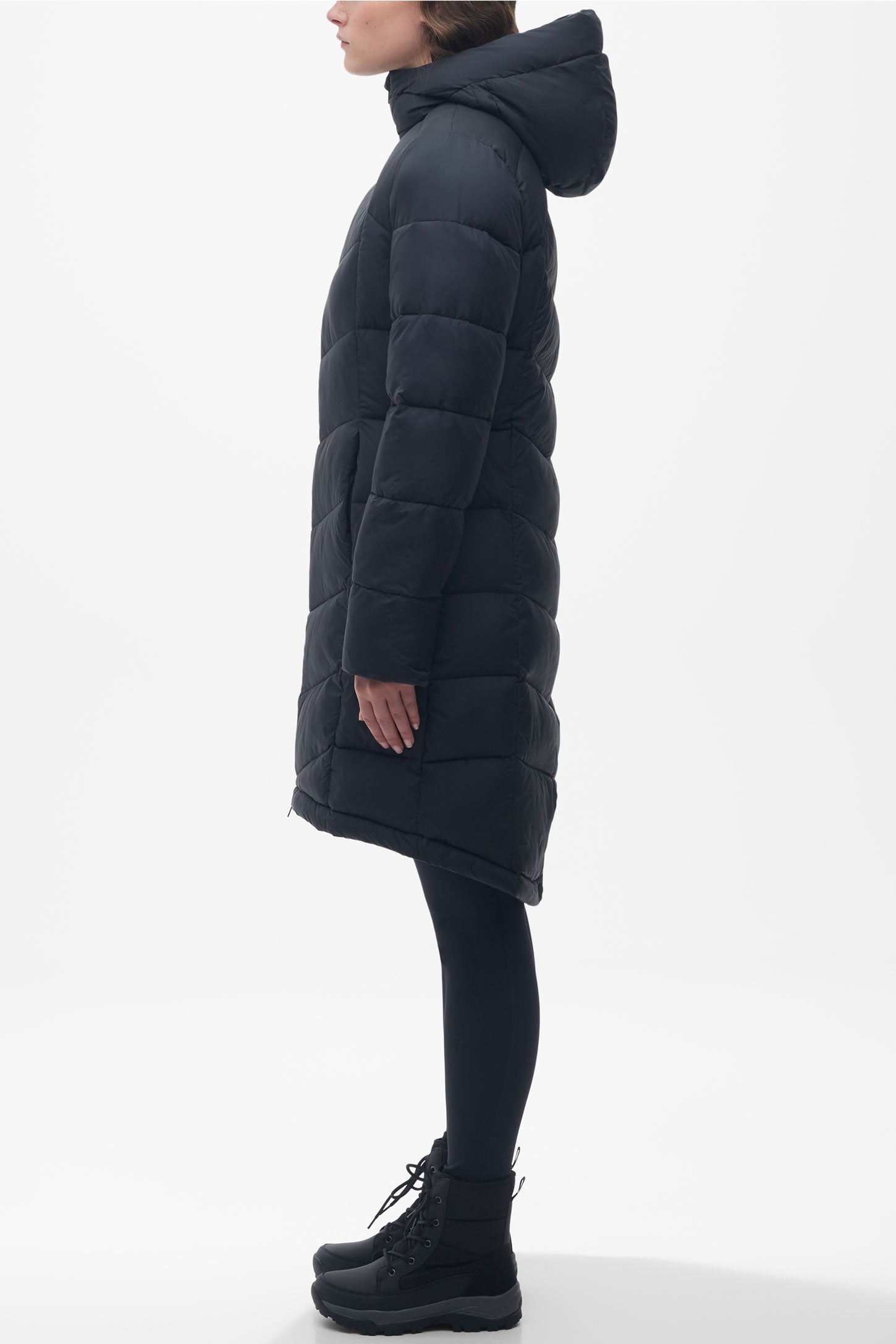 Manteau résistant à l'eau - Femme && NOIR