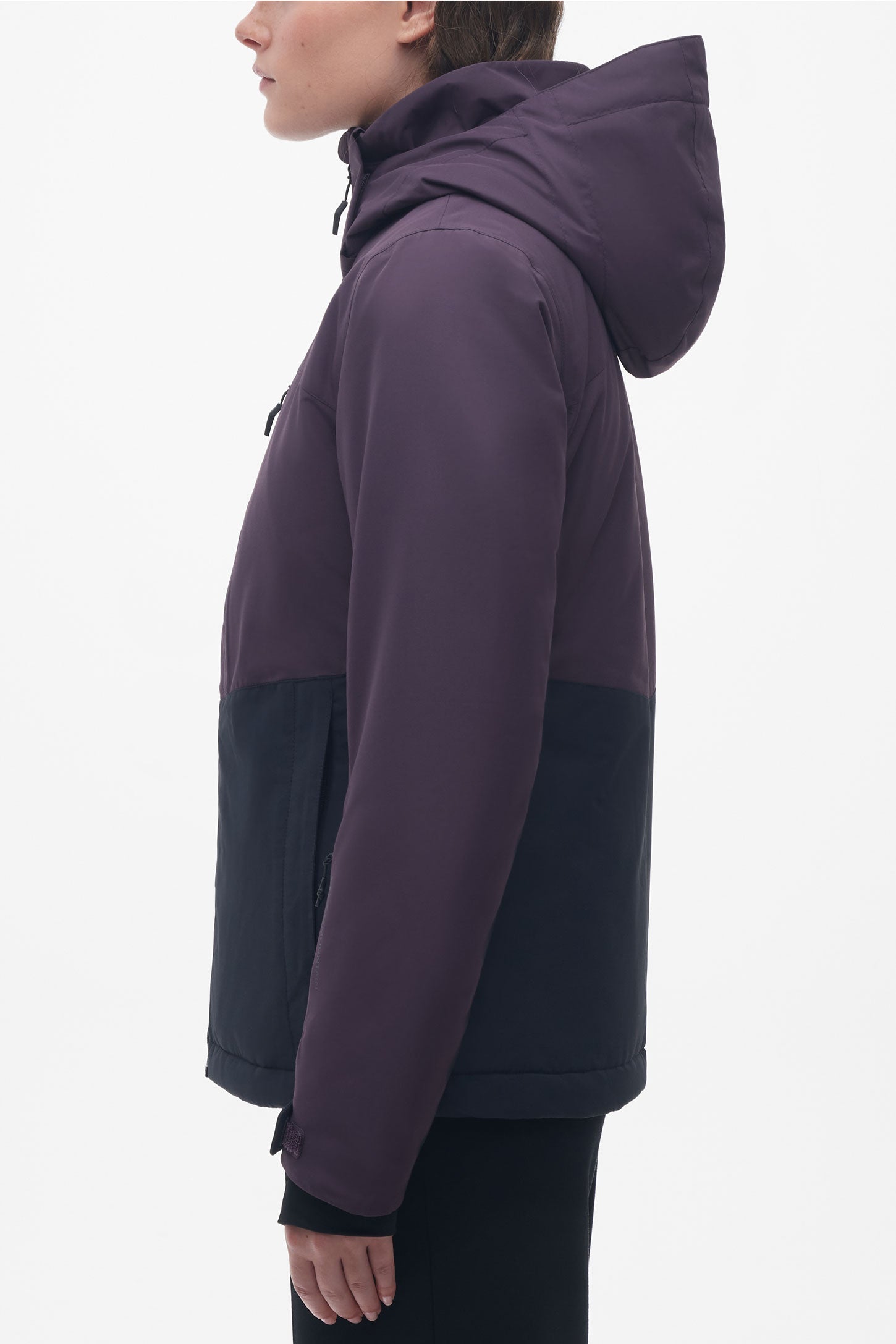 Manteau de ski imperméable - Femme && PRUNE