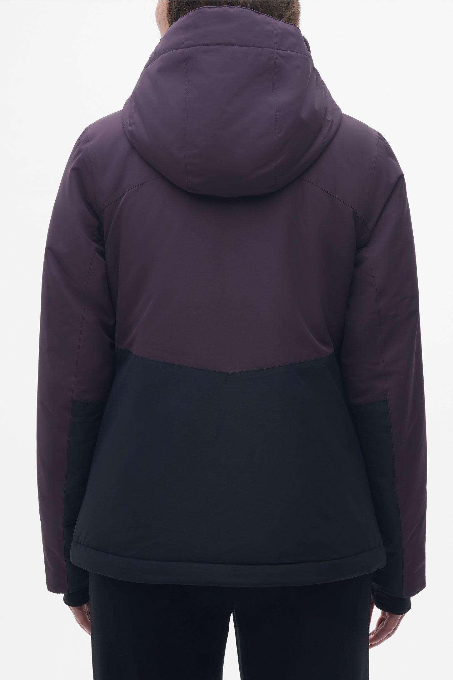 Manteau de ski imperméable - Femme && PRUNE
