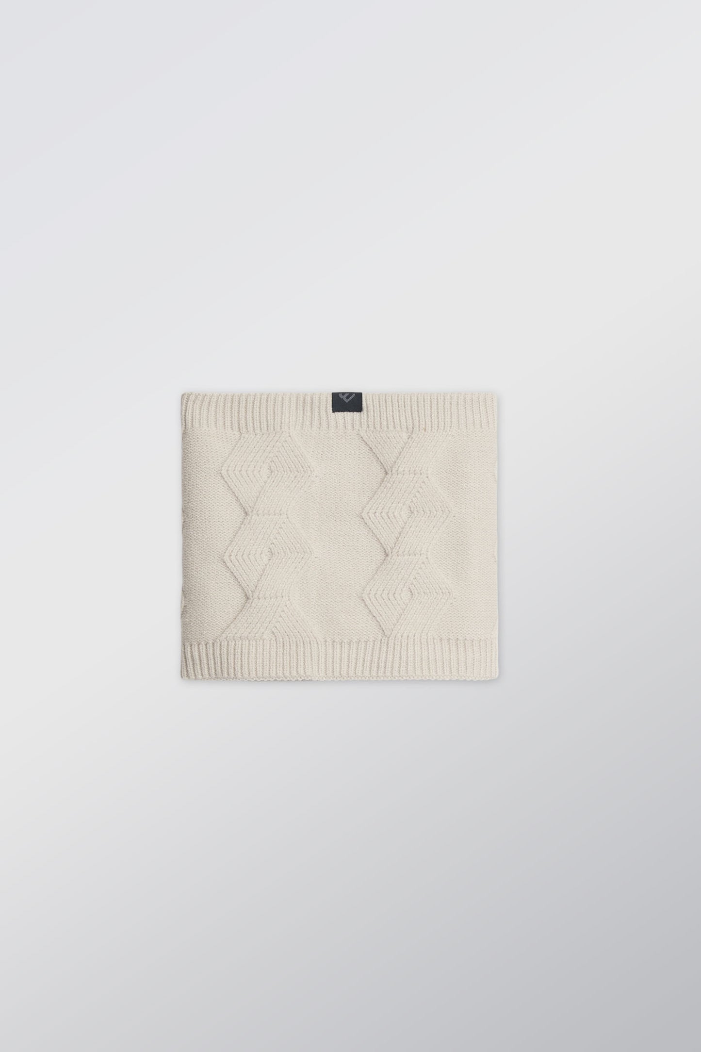Cache-cou avec doublure en peluche - Femme && BLANC CASSÉ